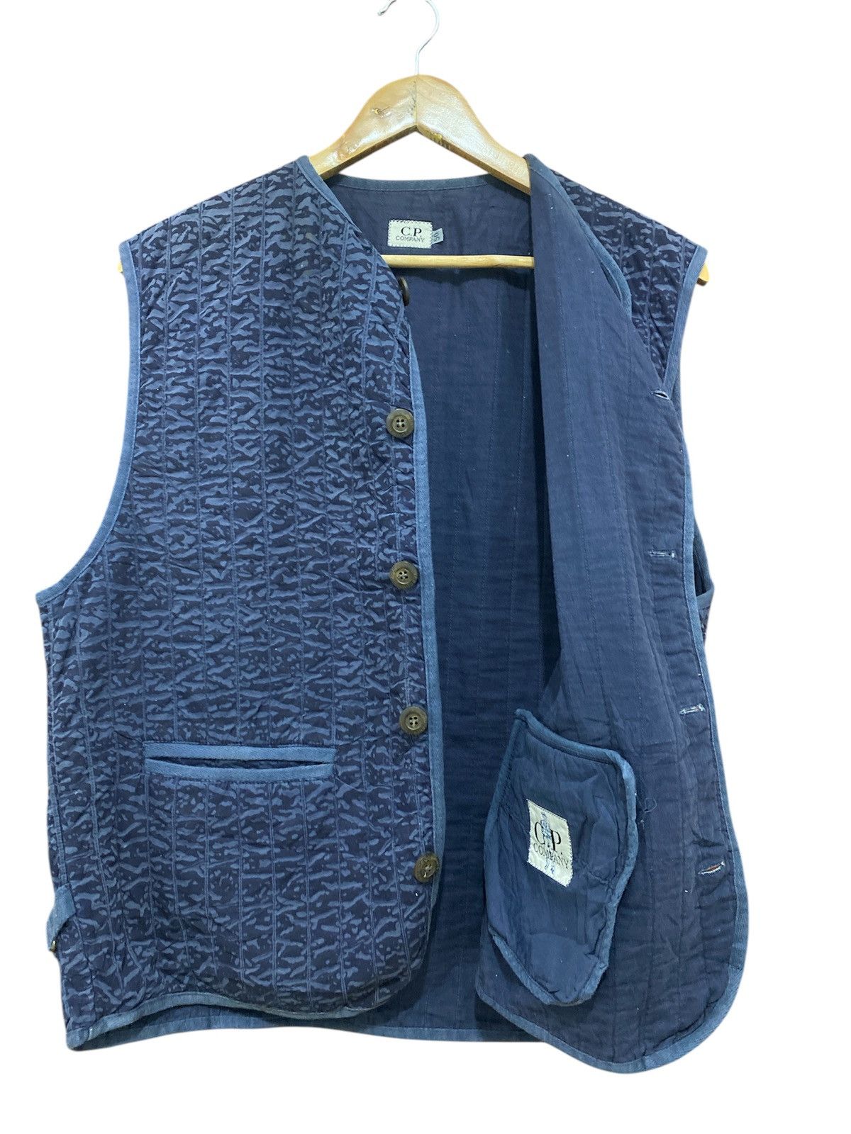 C.P. Company × Massimo Osti A/W 1994 C.P. Company Waistcoat Made Italy Nice Design Size US M / EU 48-50 / 2 - 3 Thumbnail