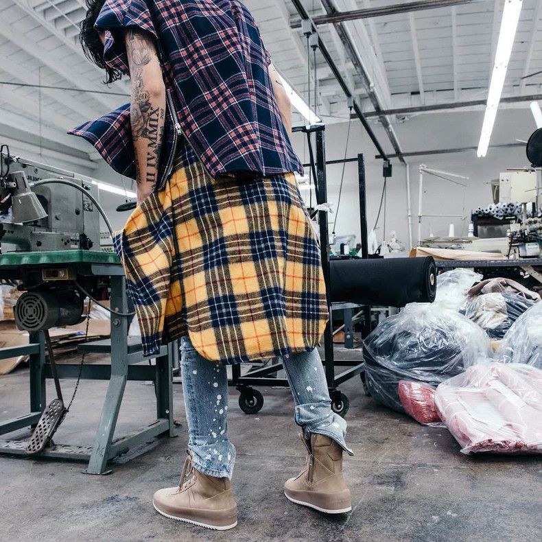 Fear of God Fear of God Brushed flannel sleeveless shirt Size US L / EU 52-54 / 3 - 9 Thumbnail