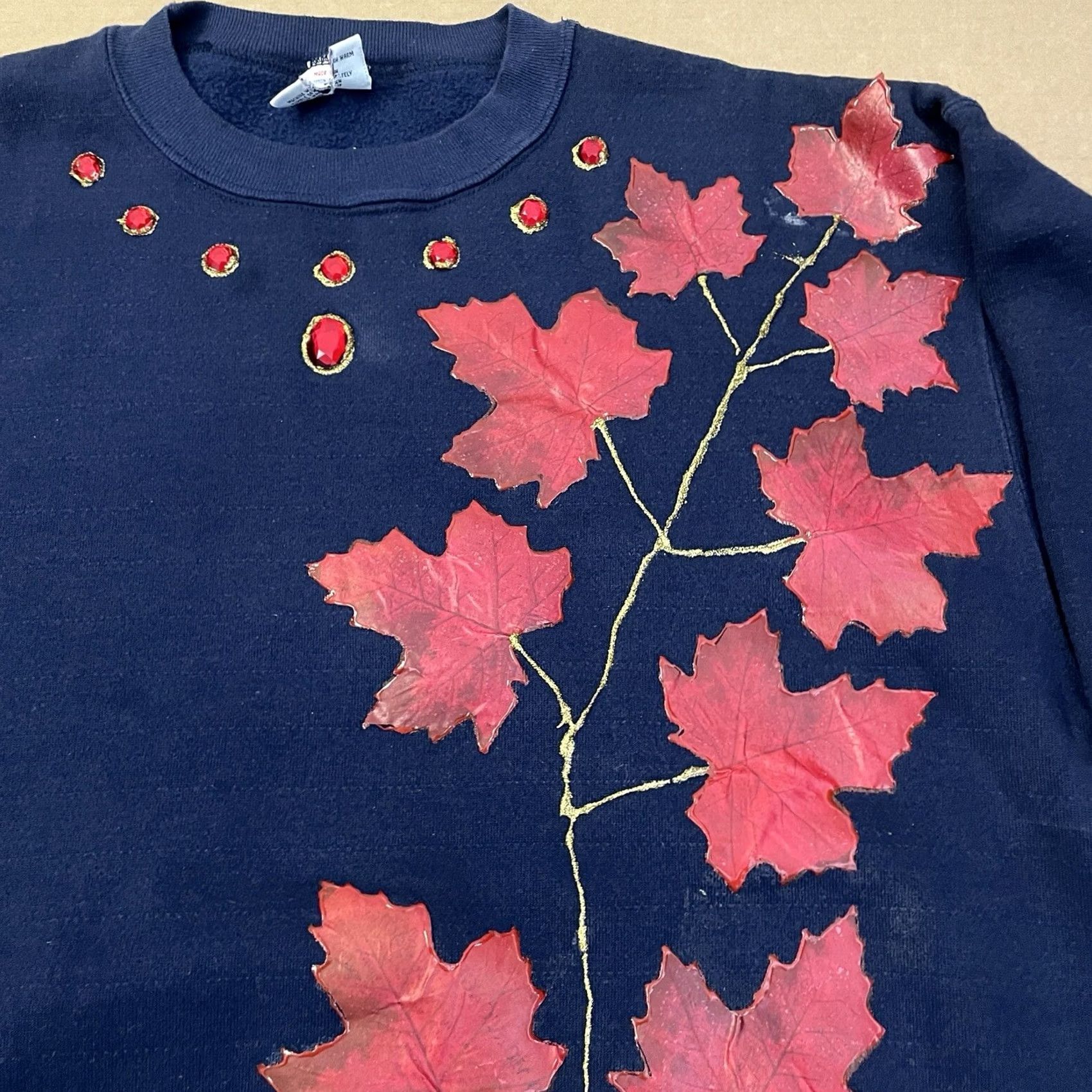 Wilson VINTAGE Wilson Sweatshirt Adult Large Blue Pullover 90s Logo Graphic Print Crew Neck Knits Size US L / EU 52-54 / 3 - 5 Thumbnail