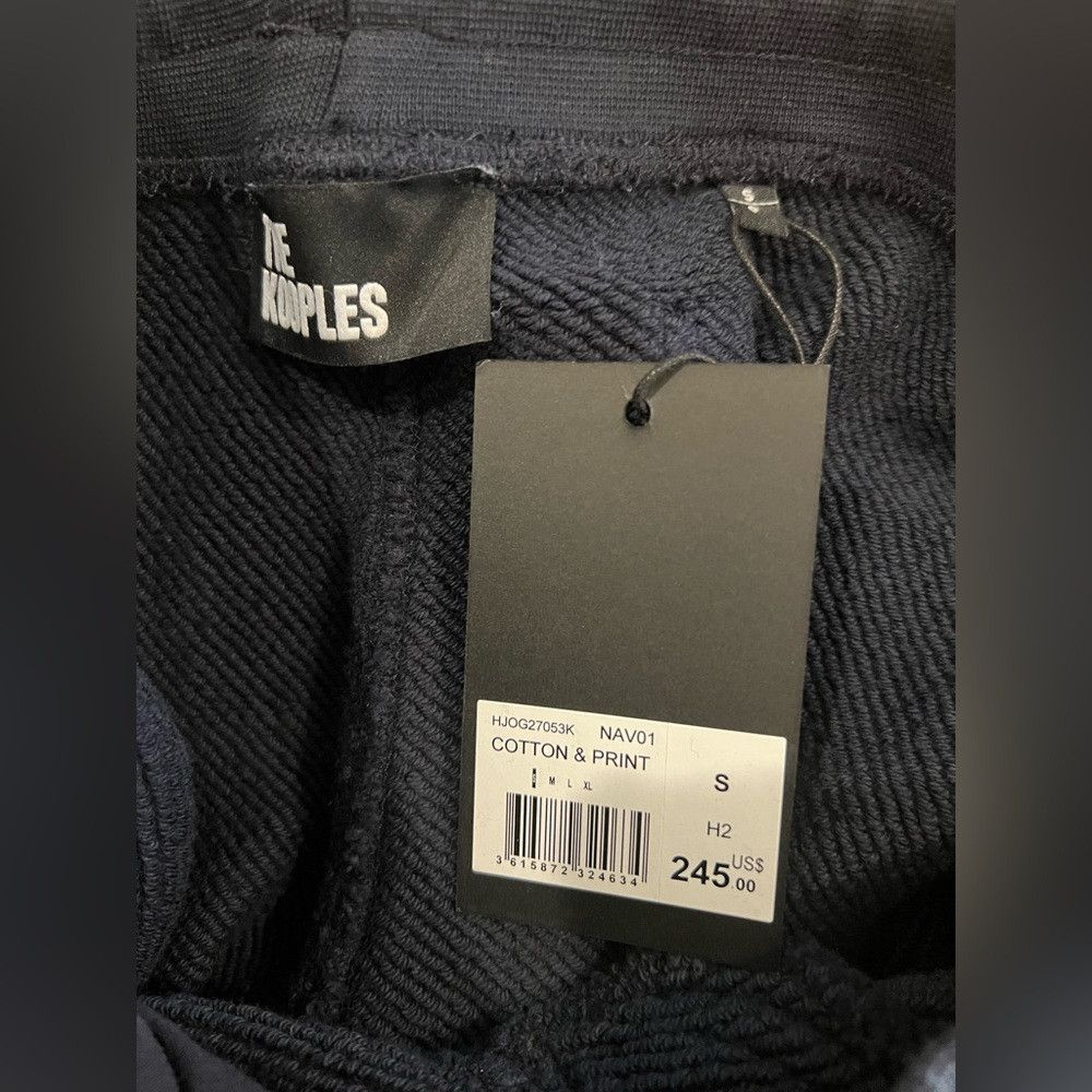 The Kooples The Kooples Navy Cargo Joggers Size S Slim Fit $245 NWT Size US 30 / EU 46 - 7 Thumbnail