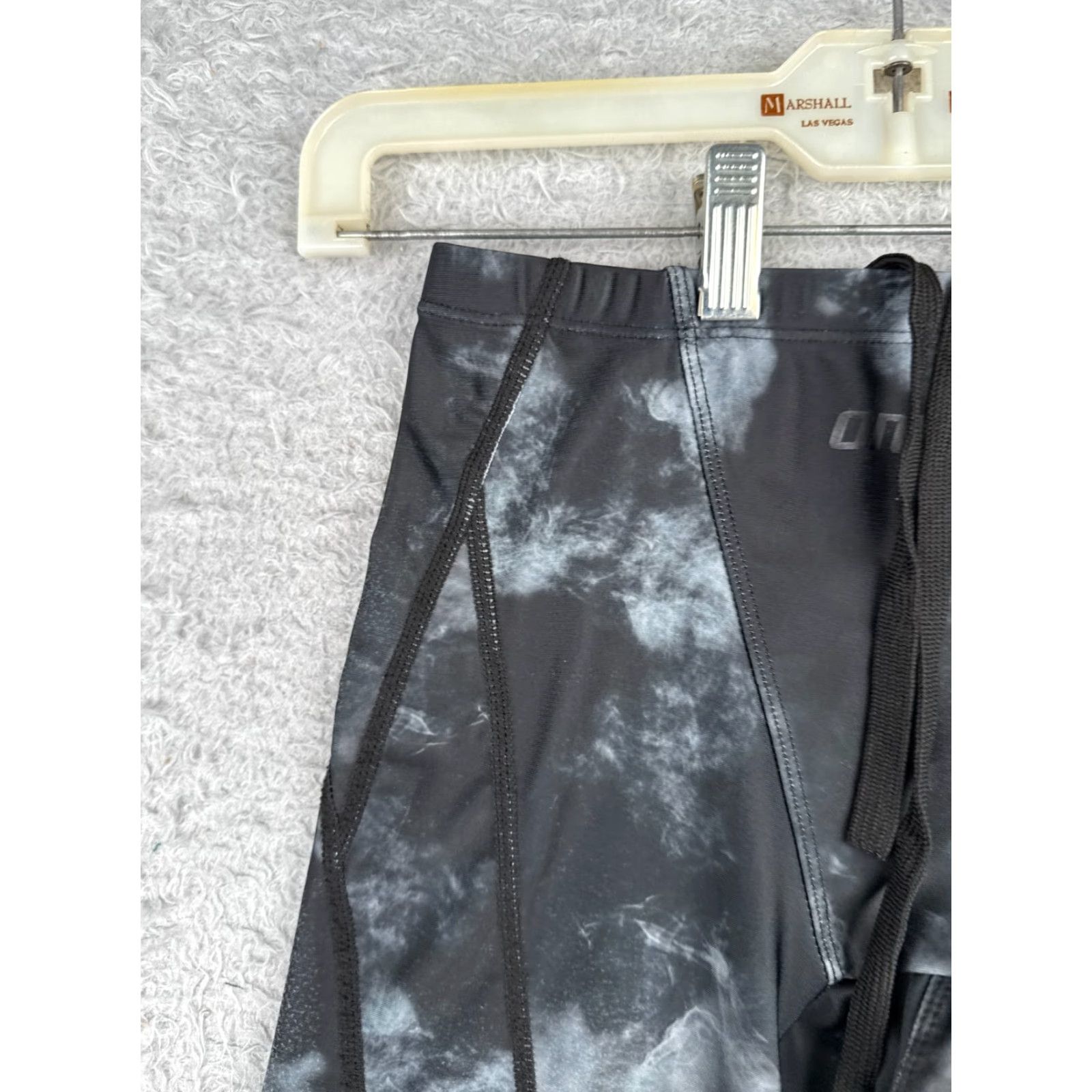 Vintage Onvous Jammer Bottom Regular 28 Black Gray Polyester Spandex Compression Men Swim Bottom Performance Lifeguard Training Competition Surfing Water Polo Size US 28 / EU 44 - 4 Thumbnail