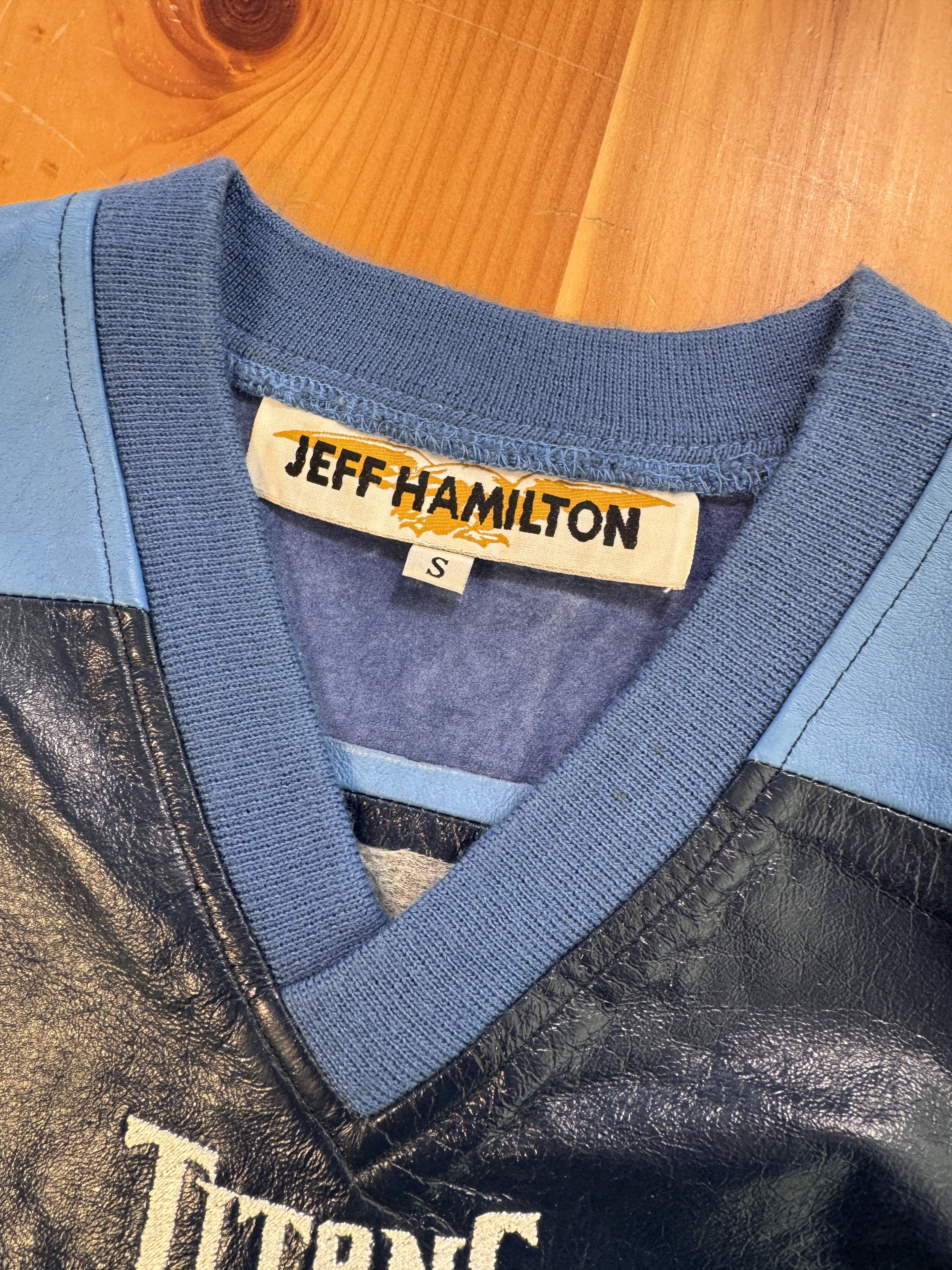Jeff Hamilton OG Vintage Jeff Hamilton Titans Jersey Leather Size US S / EU 44-46 / 1 - 5 Thumbnail