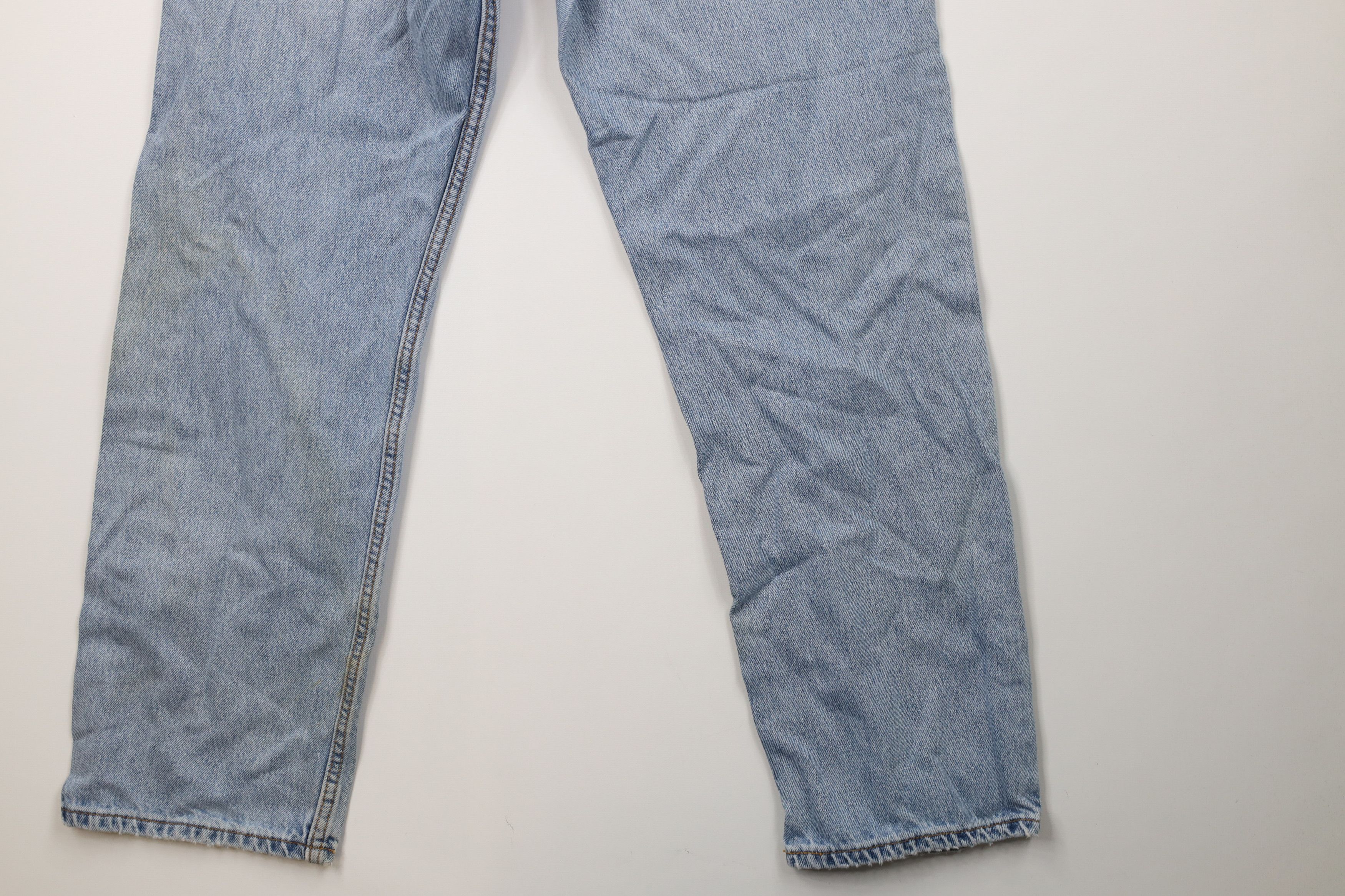 Levi's Vintage Y2K Levis 505 Regular Straight Leg Denim Jeans Blue Size US 35 - 11 Thumbnail