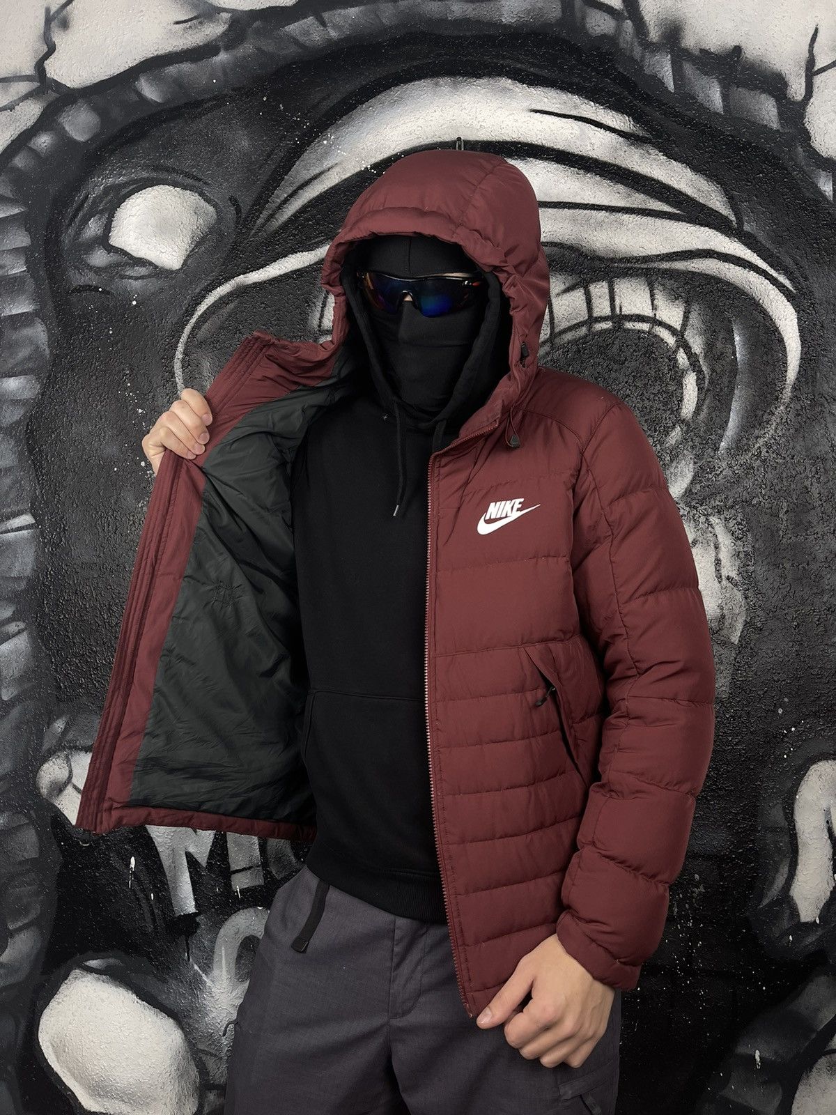 Nike × Vintage Nike NSW Down Jacket Men’s Size L Size US L / EU 52-54 / 3 - 3 Thumbnail