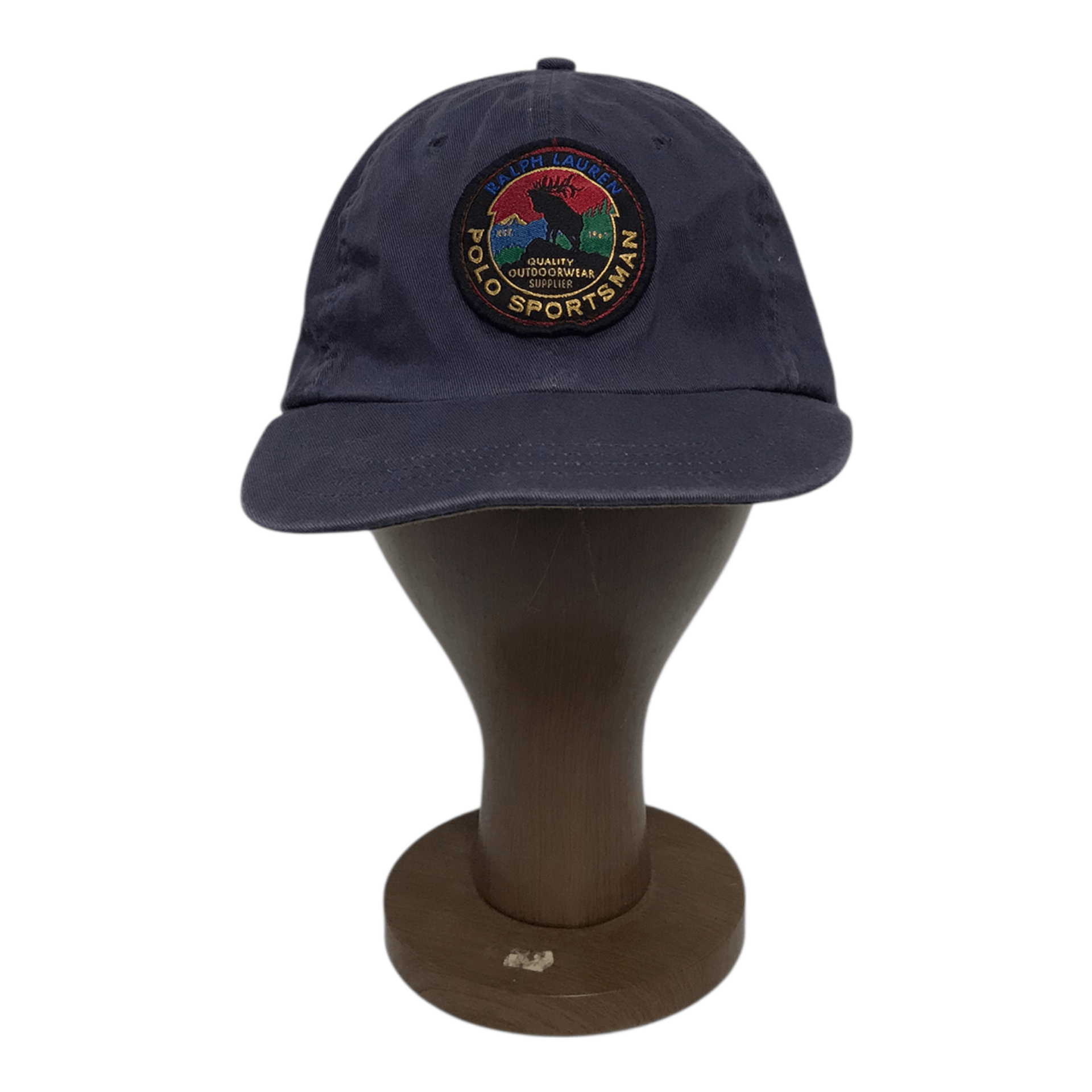 Polo Ralph Lauren Vintage Polo Sport Ralph Lauren Navy Blue Cap Size ONE SIZE - 1 Thumbnail
