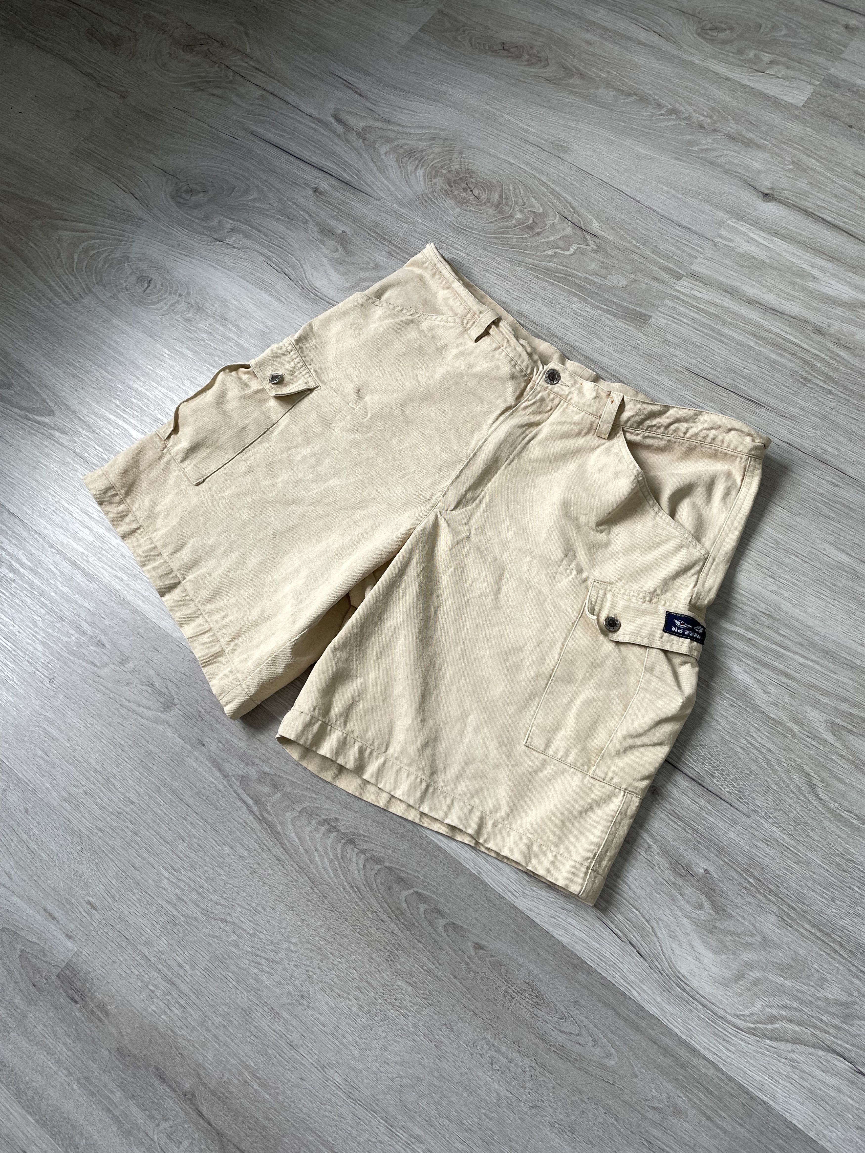 No Fear × Vintage MENS CASUAL RARE CARGO SHOTRS NO FEAR Size US 34 / EU 50 - 1 Thumbnail