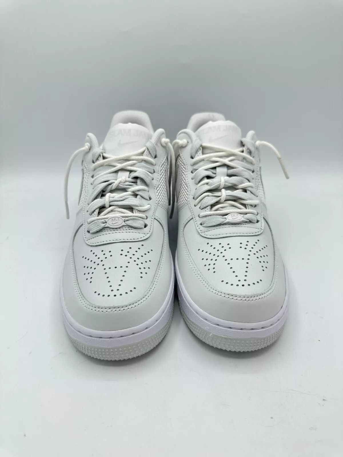 Nike Slam Jam Nike Air Force 1 Low SP White Size US 9.5 / EU 42-43 - 4 Thumbnail