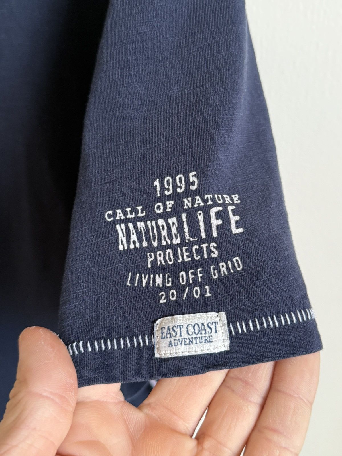 Vintage APP Overlimit Club Adventure Nature Life Navy T-Shirt Size US XXL / EU 58 / 5 - 9 Thumbnail