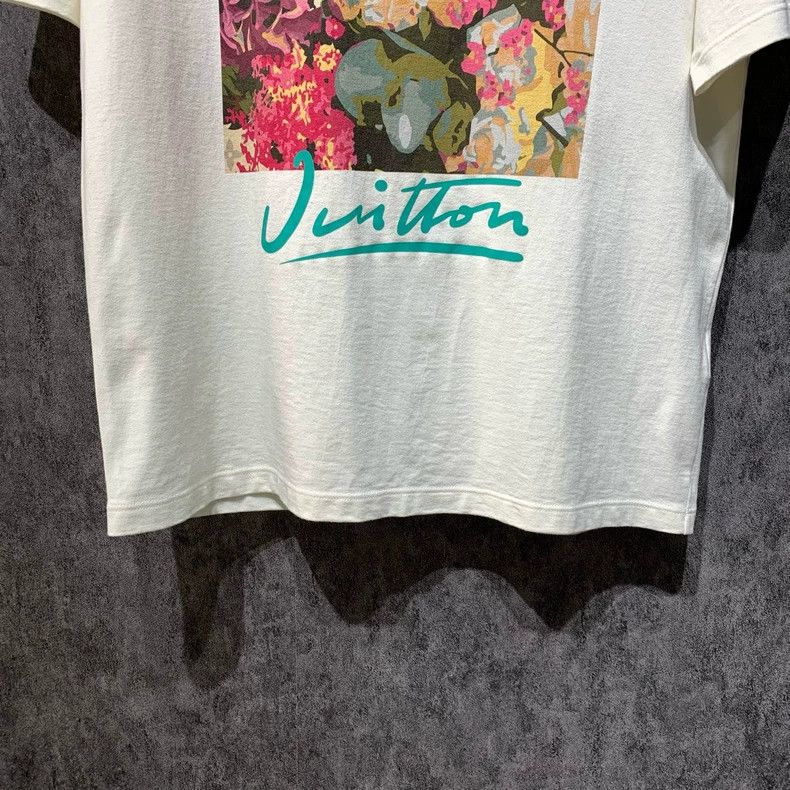 Louis Vuitton Louis Vuitton White floral short sleeves 2501-Nextarrow Size US XXL / EU 58 / 5 - 6 Thumbnail