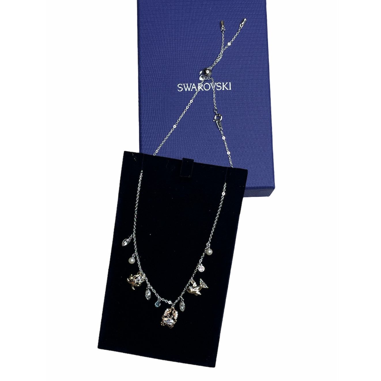 Swarovski Swarovski Ocean Charm adjustable Choker Necklace Size ONE SIZE - 8 Thumbnail