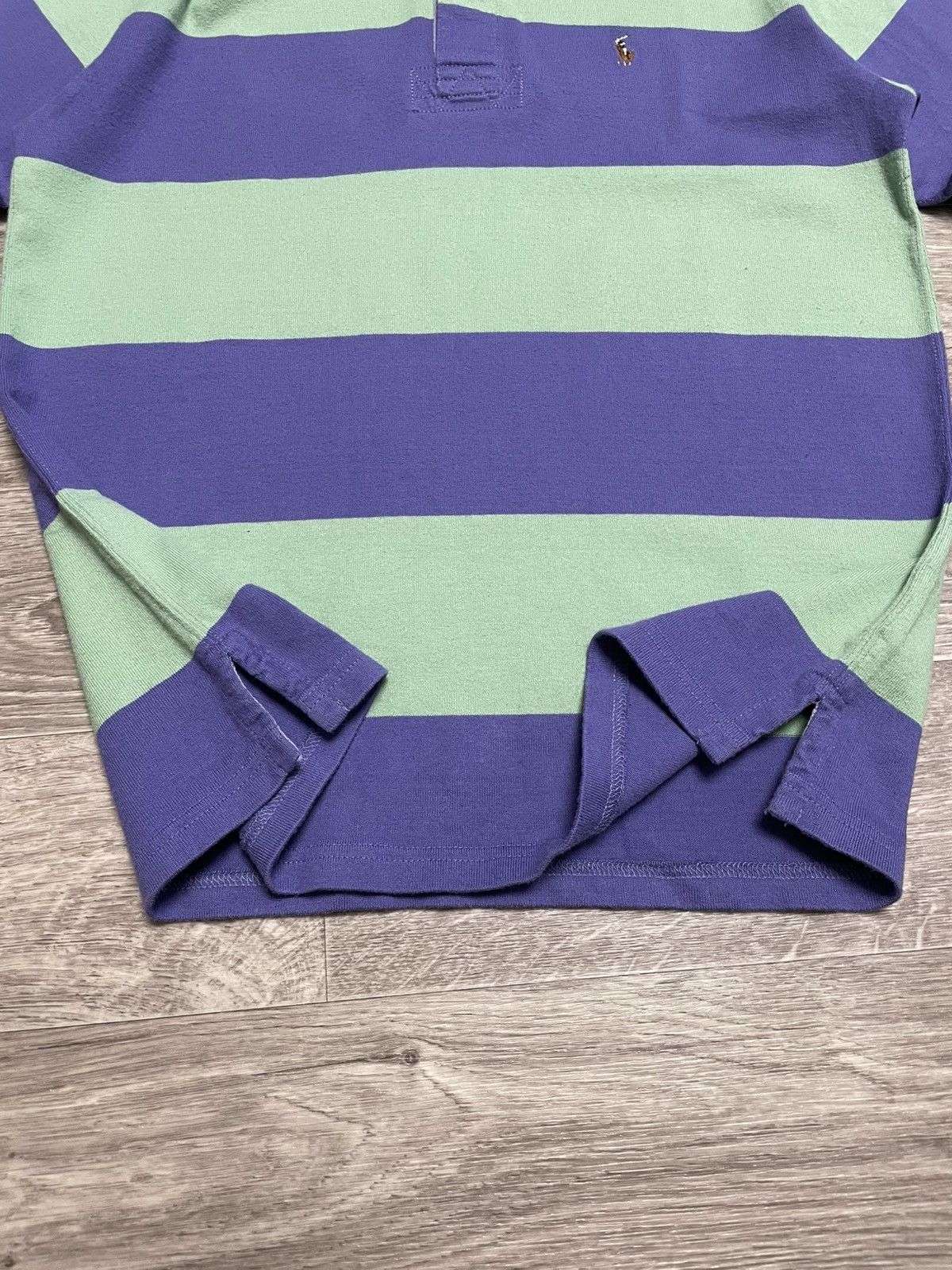 Rugby Ralph Lauren Vintage Polo Ralph Lauren Striped Rugby Polo Long Sleeve Y2K Size US S / EU 44-46 / 1 - 12 Thumbnail