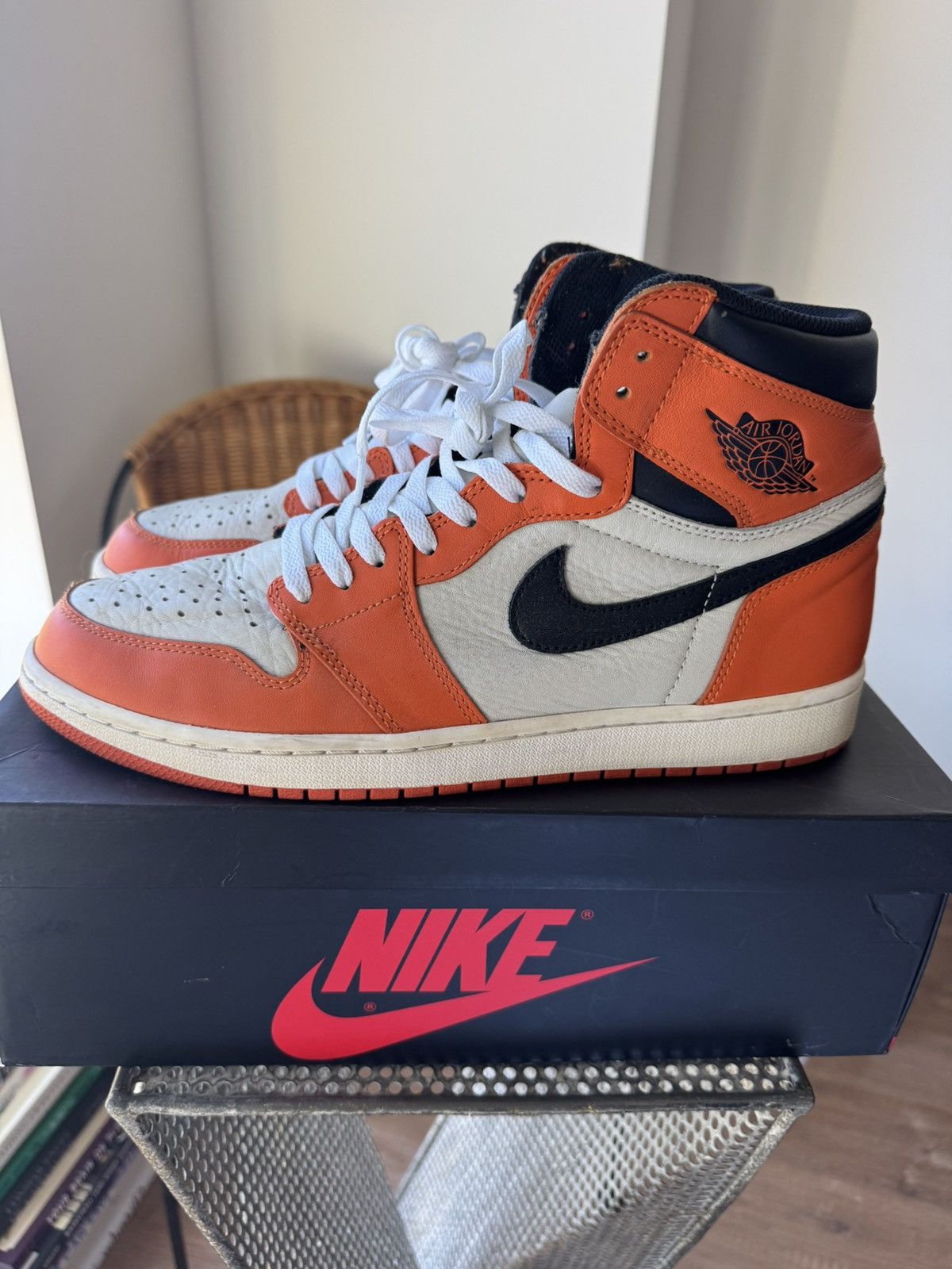 Jordan Brand Jordan 1 x Reverse Shattered Backboard Size US 12 / EU 45 - 1 Thumbnail