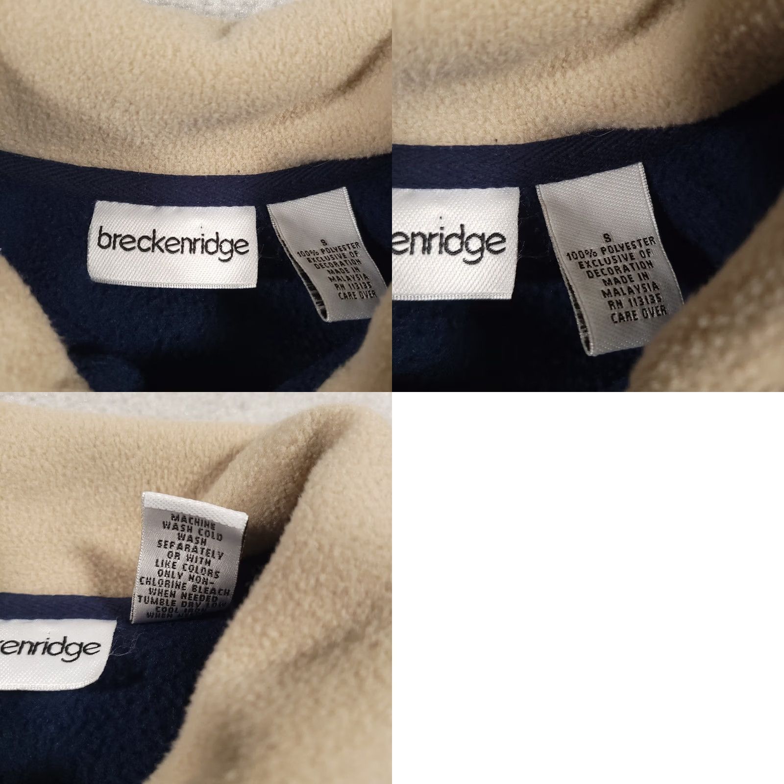 Vintage VINTAGE Breckenridge Fleece Vest Womens Small Blue Winter Embroidered Trees Cabin Snowflakes Vest Womens Small Blue Embroidered Trees Cabin Snowflakes Size S / US 4 / IT 40 - 9 Thumbnail