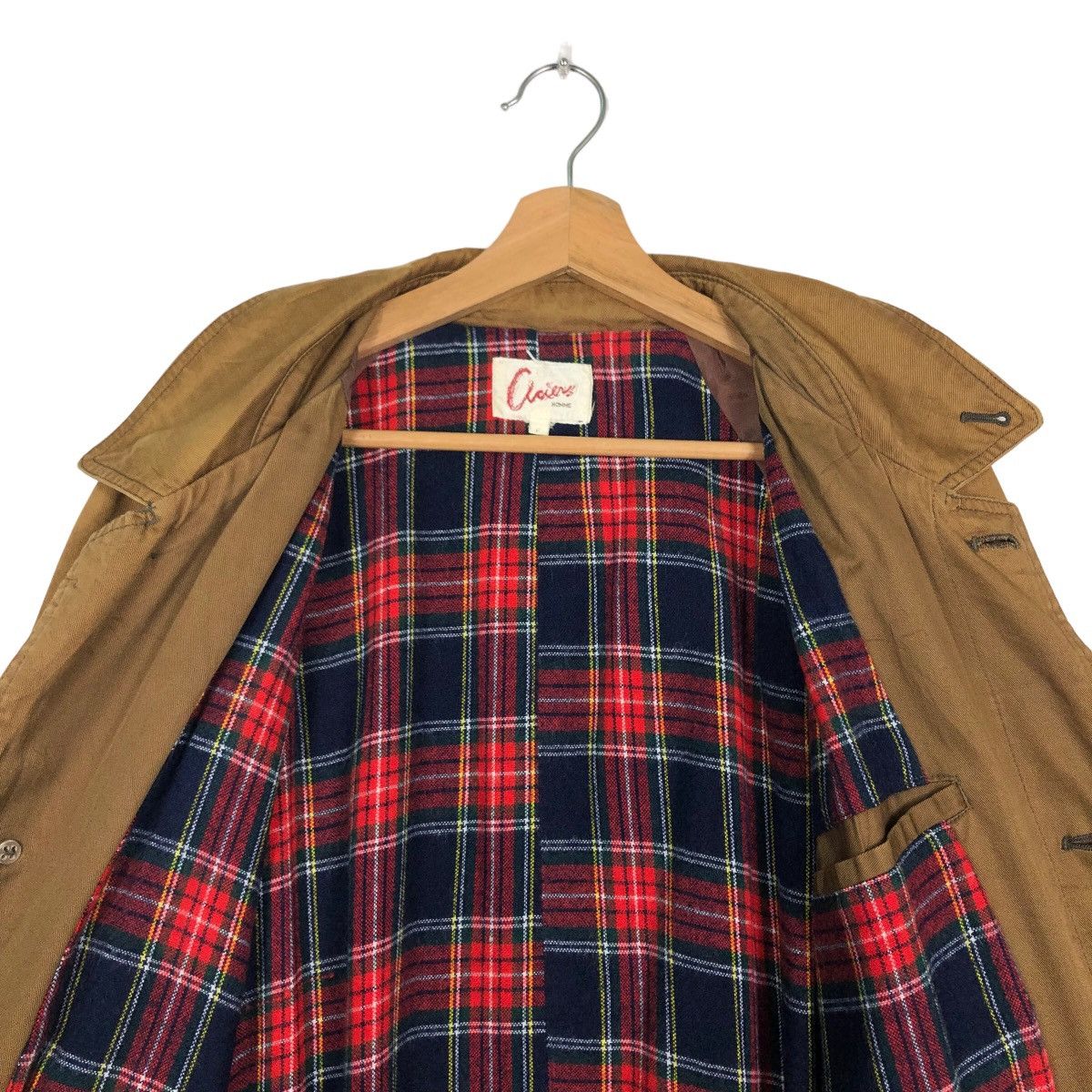 Hysteric Glamour 🔥Long Jacket Classic Homme Japan Tartan Design Blanket Size US M / EU 48-50 / 2 - 12 Thumbnail