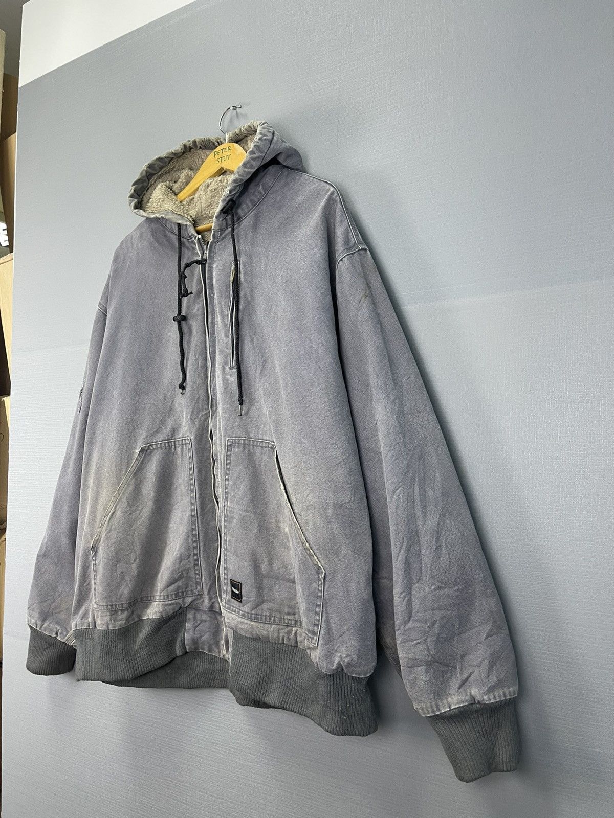 Vintage Vintage Walls Chore Fleece Jacket Size US XXL / EU 58 / 5 - 3 Thumbnail