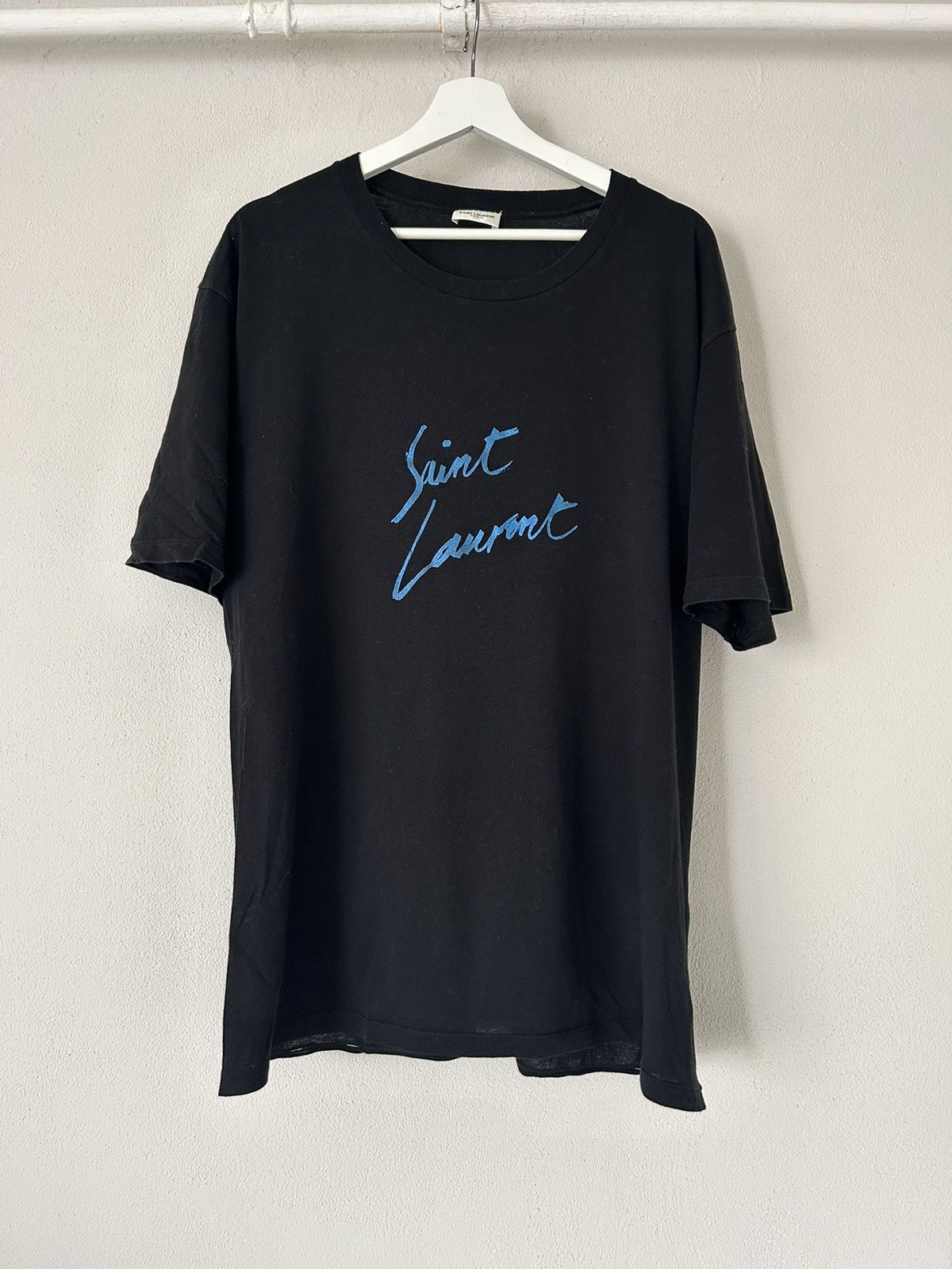 Cotton Jersey Cotton Saint Laurent T Shirt 2017 Saint Laurent