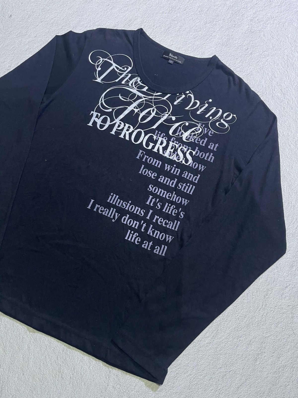 Hysteric Glamour Y2K BELLECETTE LONG SLEEVE TSHIRT IFSIX STYLE Size US M / EU 48-50 / 2 - 2 Thumbnail