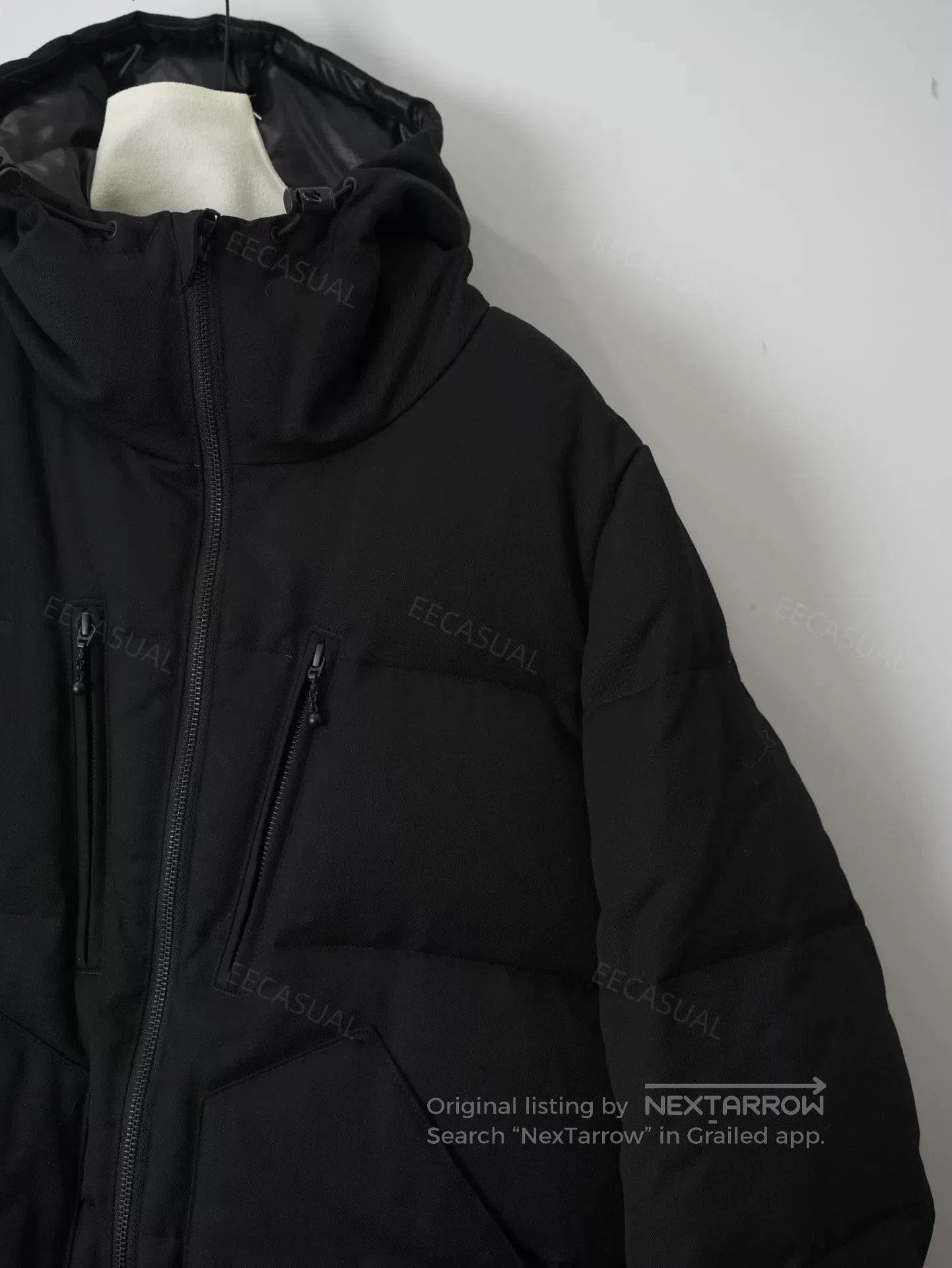 Yohji Yamamoto Yohji Yamamoto Black Wool Down Jacket. Size US M / EU 48-50 / 2 - 7 Thumbnail
