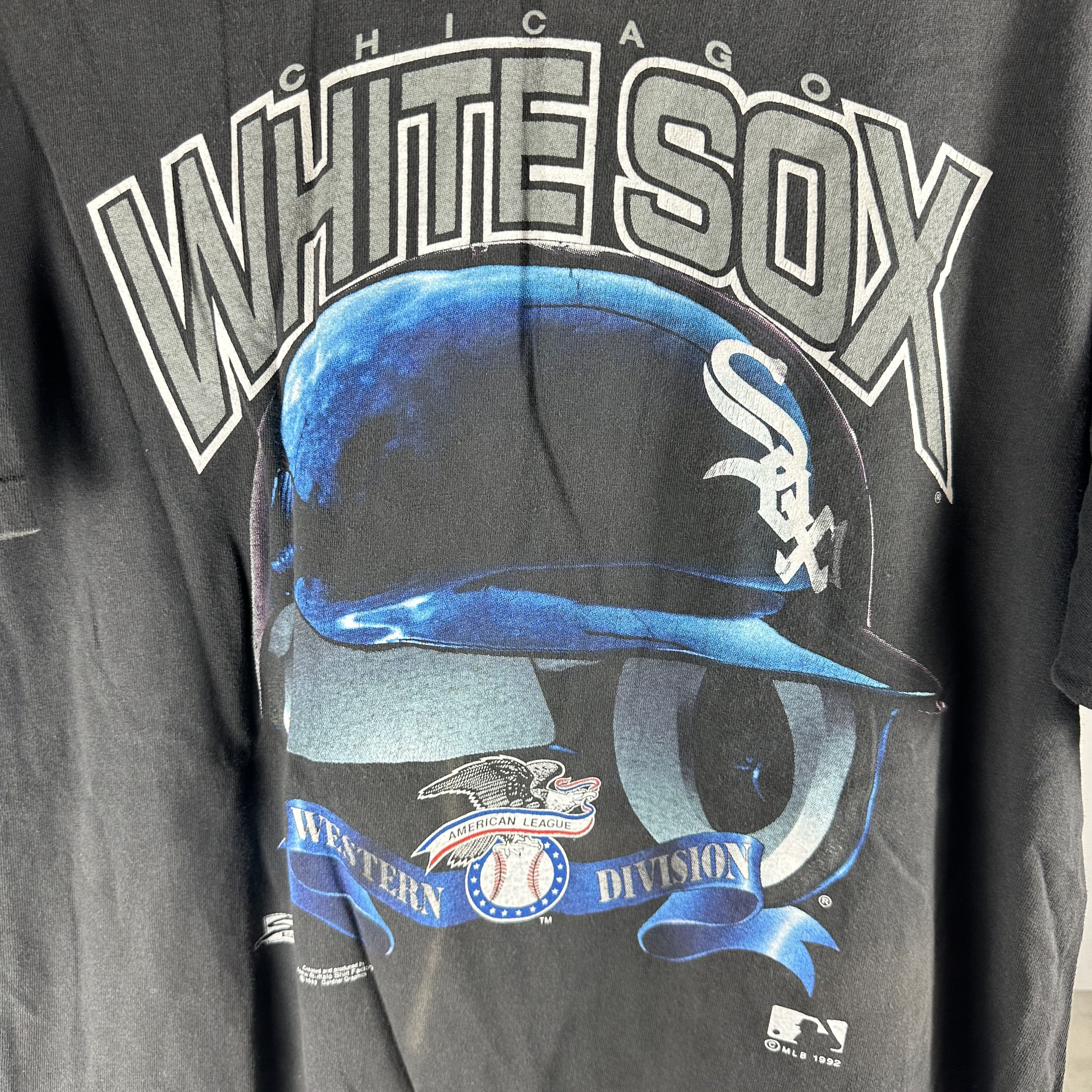Vintage Vintage 1992 Chicago White Sox MLB Salem Sportswear T-Shirt Size US XL / EU 56 / 4 - 2 Thumbnail