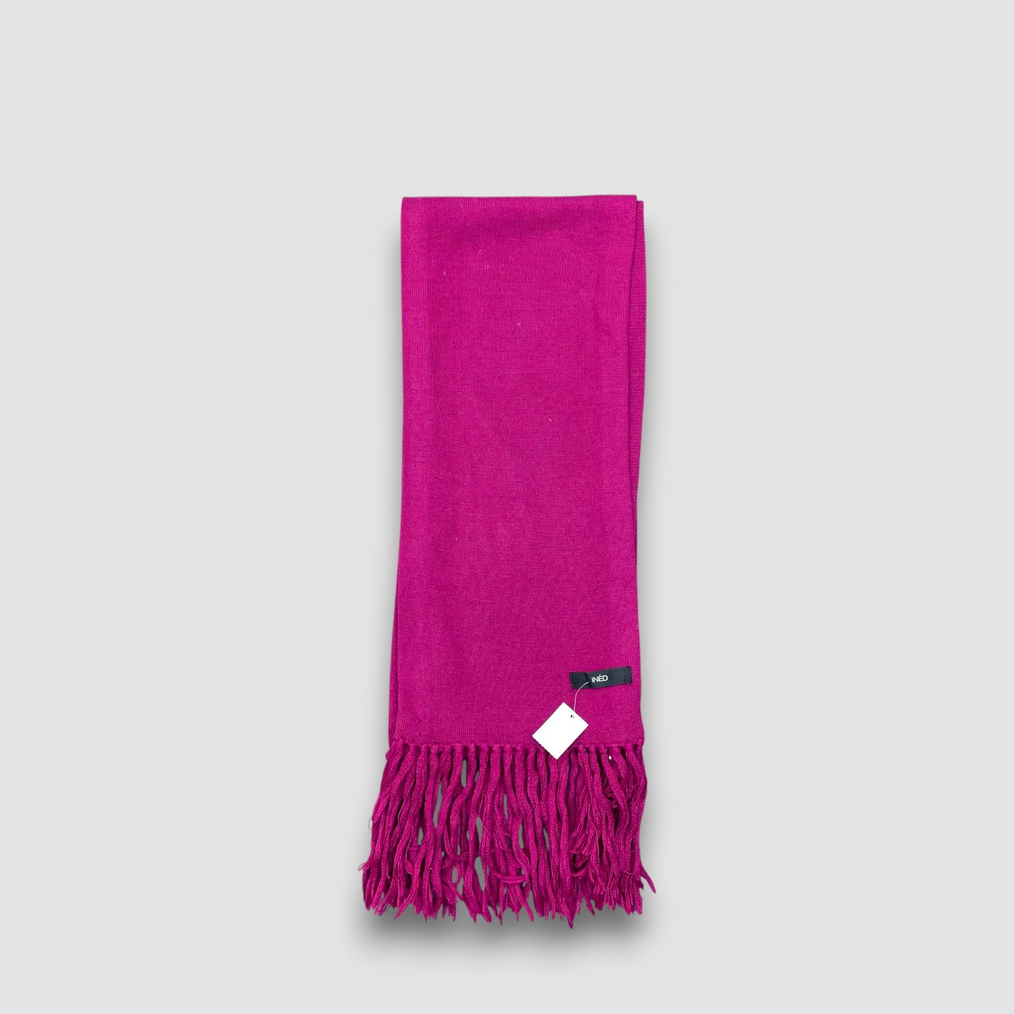 Yohji Yamamoto Vintage Ined by Yohji Yamamoto Scarf Muffler Wool Scarves Size ONE SIZE - 2 Thumbnail