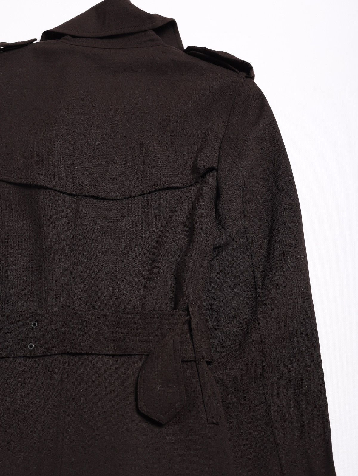 Burberry Burberry London Wool Elastane Light Trench Coat Vintage Size S / US 4 / IT 40 - 14 Thumbnail