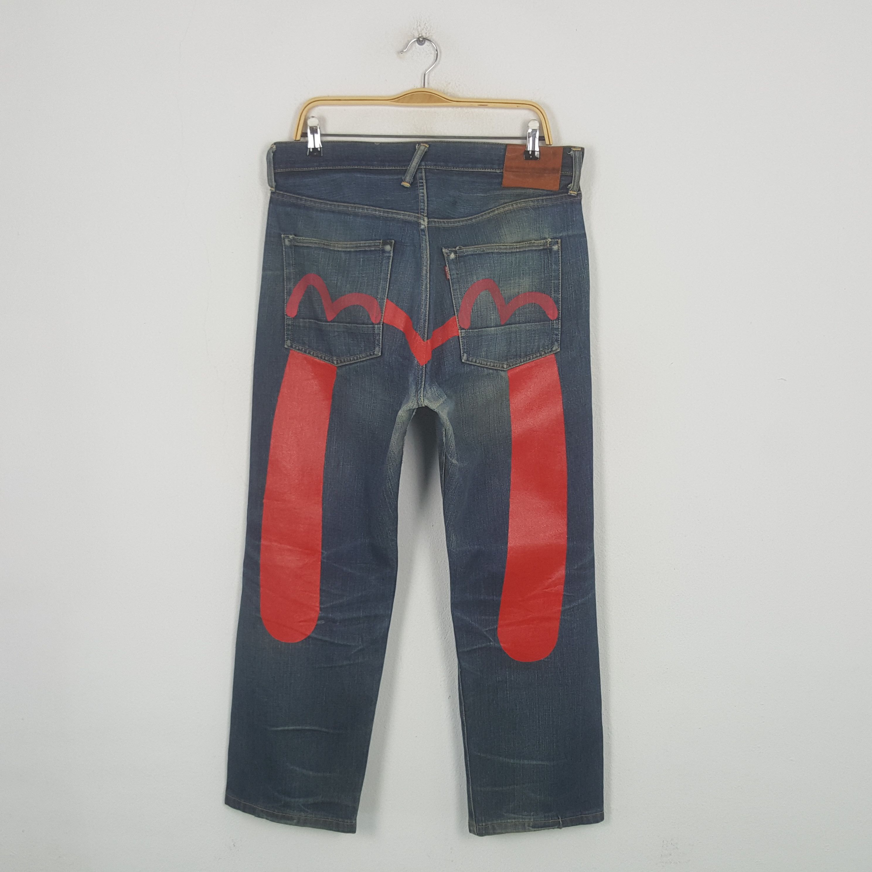 Evisu Vintage Evisu Japanese Daicock Custom Denim Jeans C297N24 Size US 34 / EU 50 - 1 Thumbnail