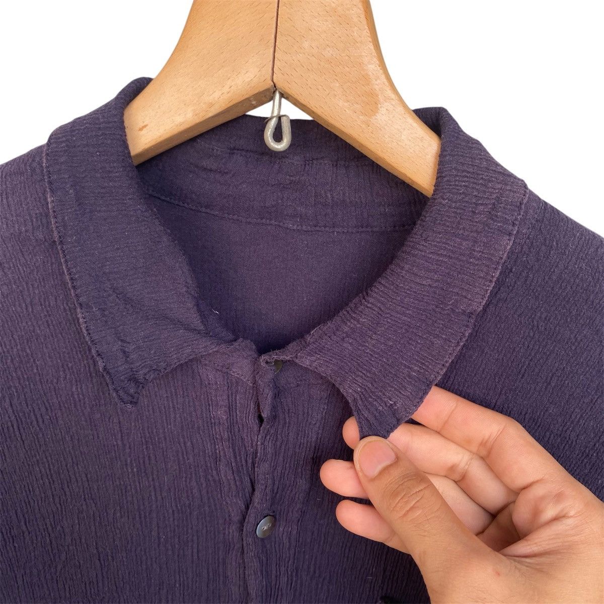 Issey Miyake ‼️LAST DROP‼️Tsumori Chisato Issey Miyake Ruffle Crinkle Shirt Size S / US 4 / IT 40 - 12 Thumbnail