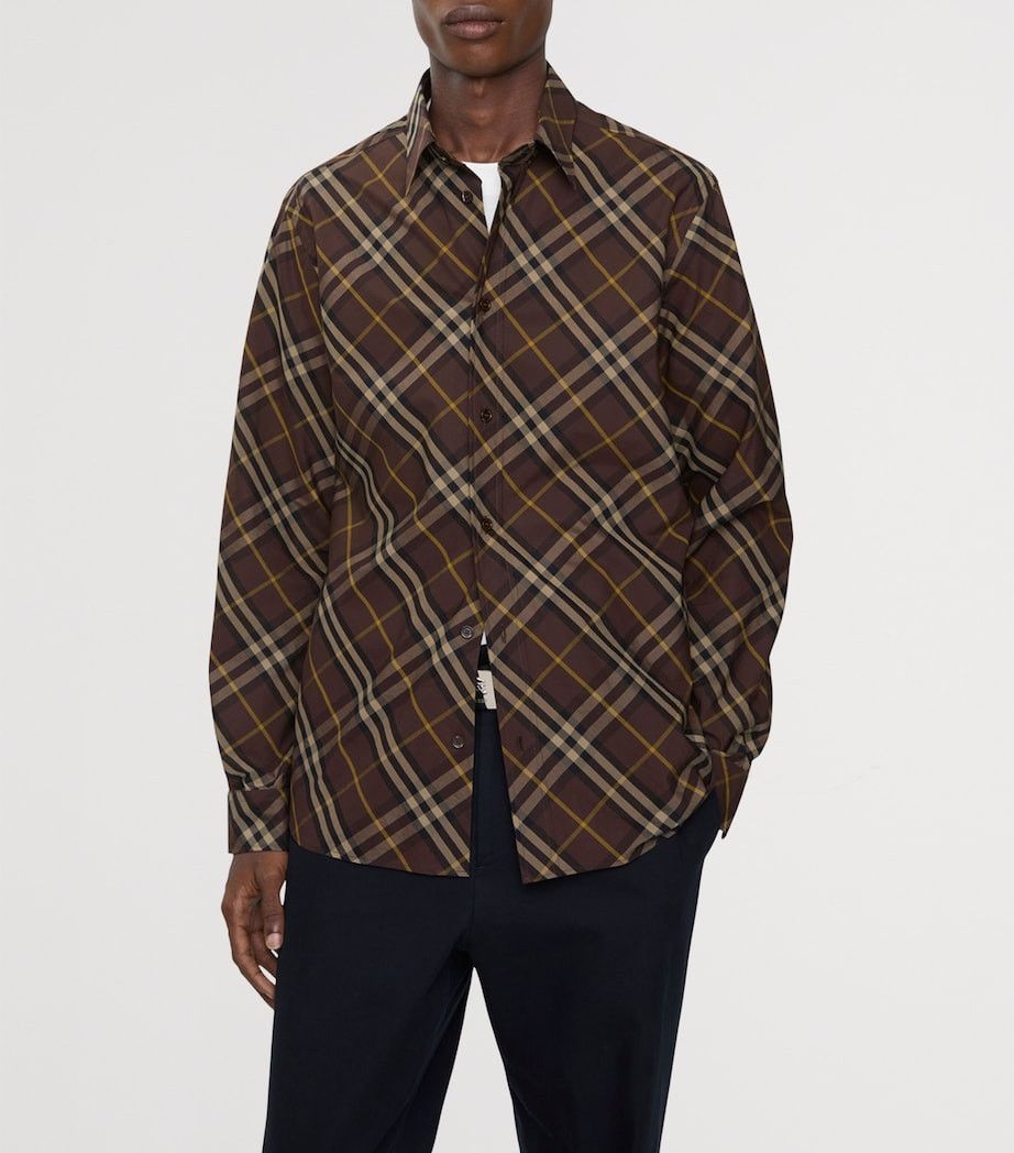Burberry os11x0526 Robert Relaxed Fit Check Cotton Flannel Shirt Size US S / EU 44-46 / 1 - 2 Thumbnail