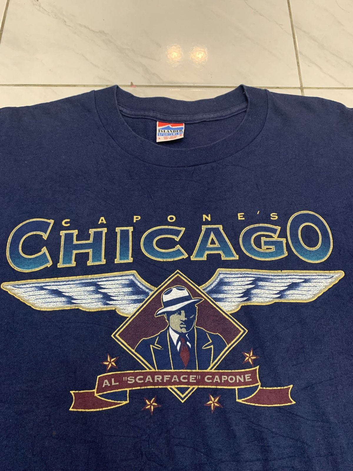 Vintage Vintage Capone’s Chicago Al Scarface Capone shirts movie Size US L / EU 52-54 / 3 - 5 Thumbnail