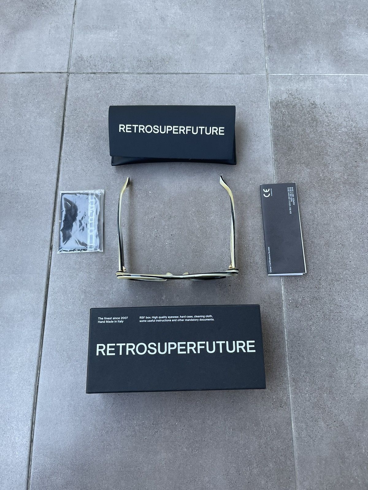 Retrosuperfuture !DS! SS23 Retrosuperfuture Totto Corno Oval Sunglasses Size ONE SIZE - 14 Thumbnail