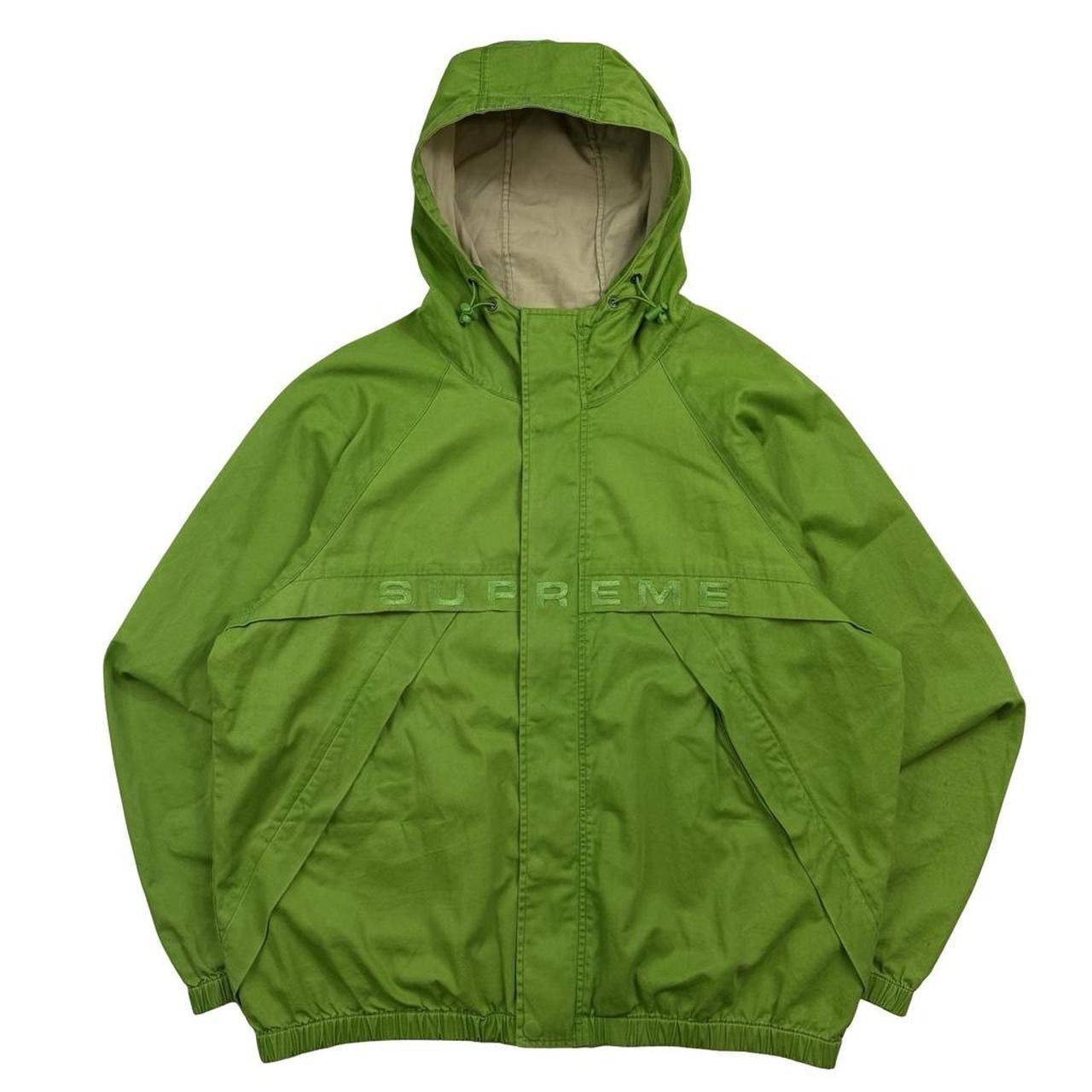 Supreme Supreme FW20 Overdyed Twill Hooded Jacket Green - Medium Size US M / EU 48-50 / 2 - 1 Thumbnail