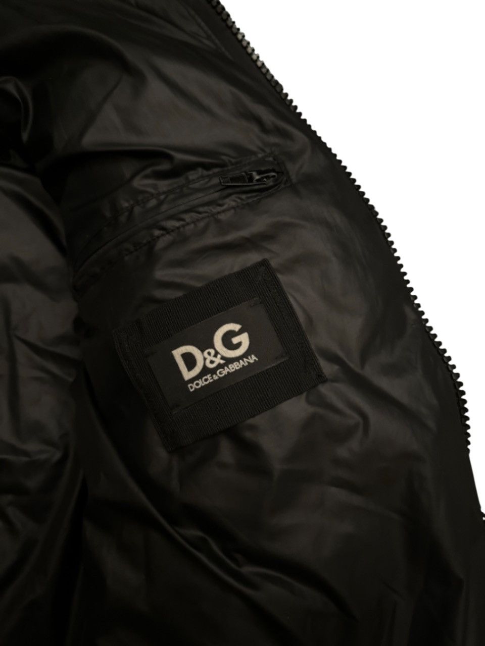 Dolce & Gabbana Dolce & Gabbana Vintage Puffer Jacket Black Size US M / EU 48-50 / 2 - 8 Thumbnail
