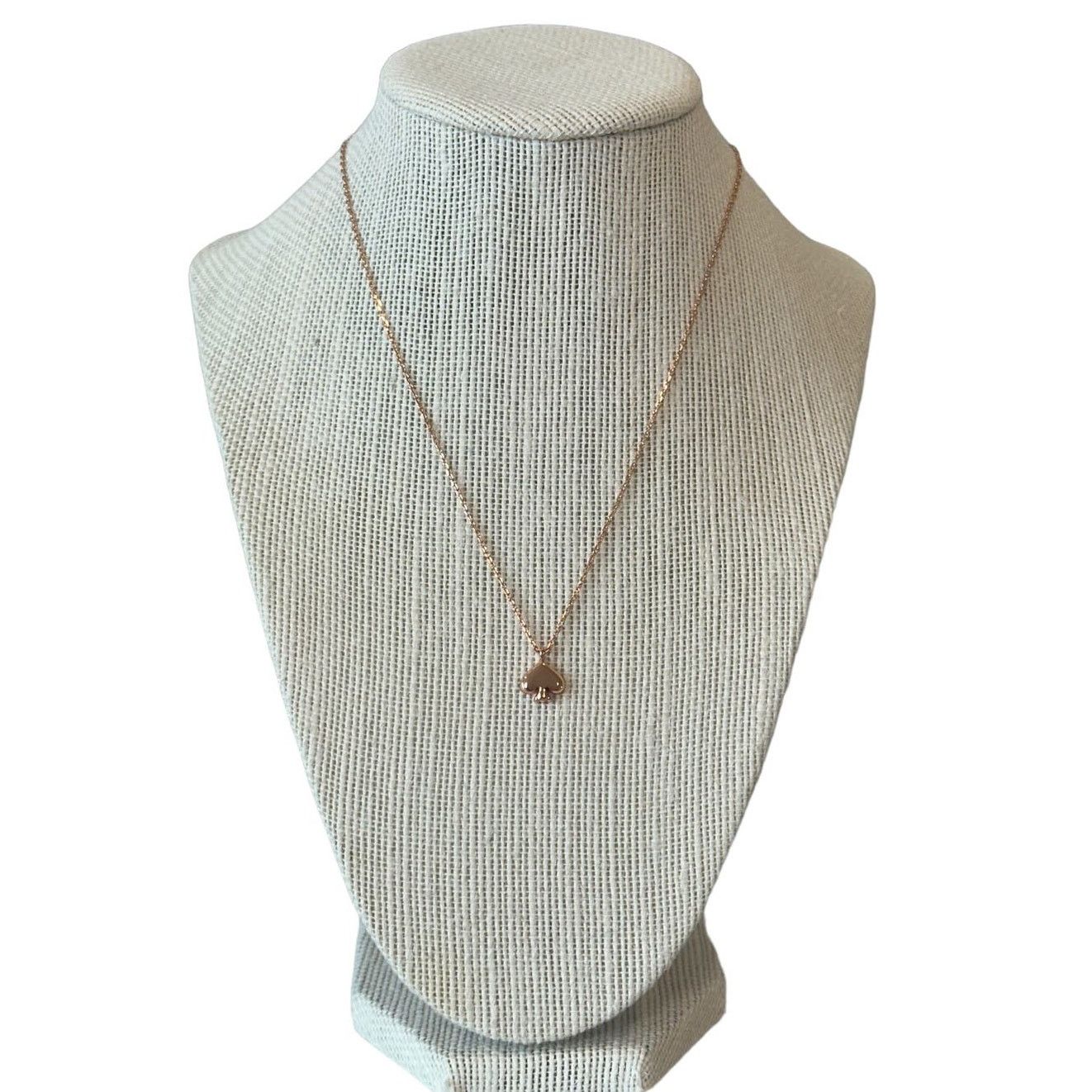Kate Spade Kate Spade Everyday Spade Metal Mini Pendant Necklace Size ONE SIZE - 2 Thumbnail