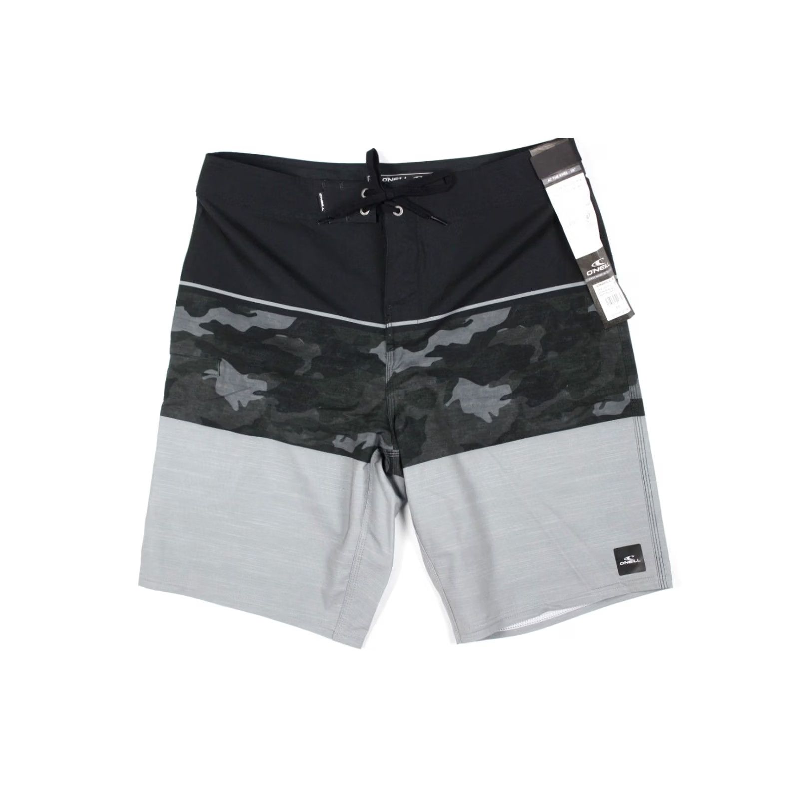 O'Neill O'neill Mens Board Shorts 29 Black Camo Hyperfreak Heat Block Size US 29 - 5 Thumbnail