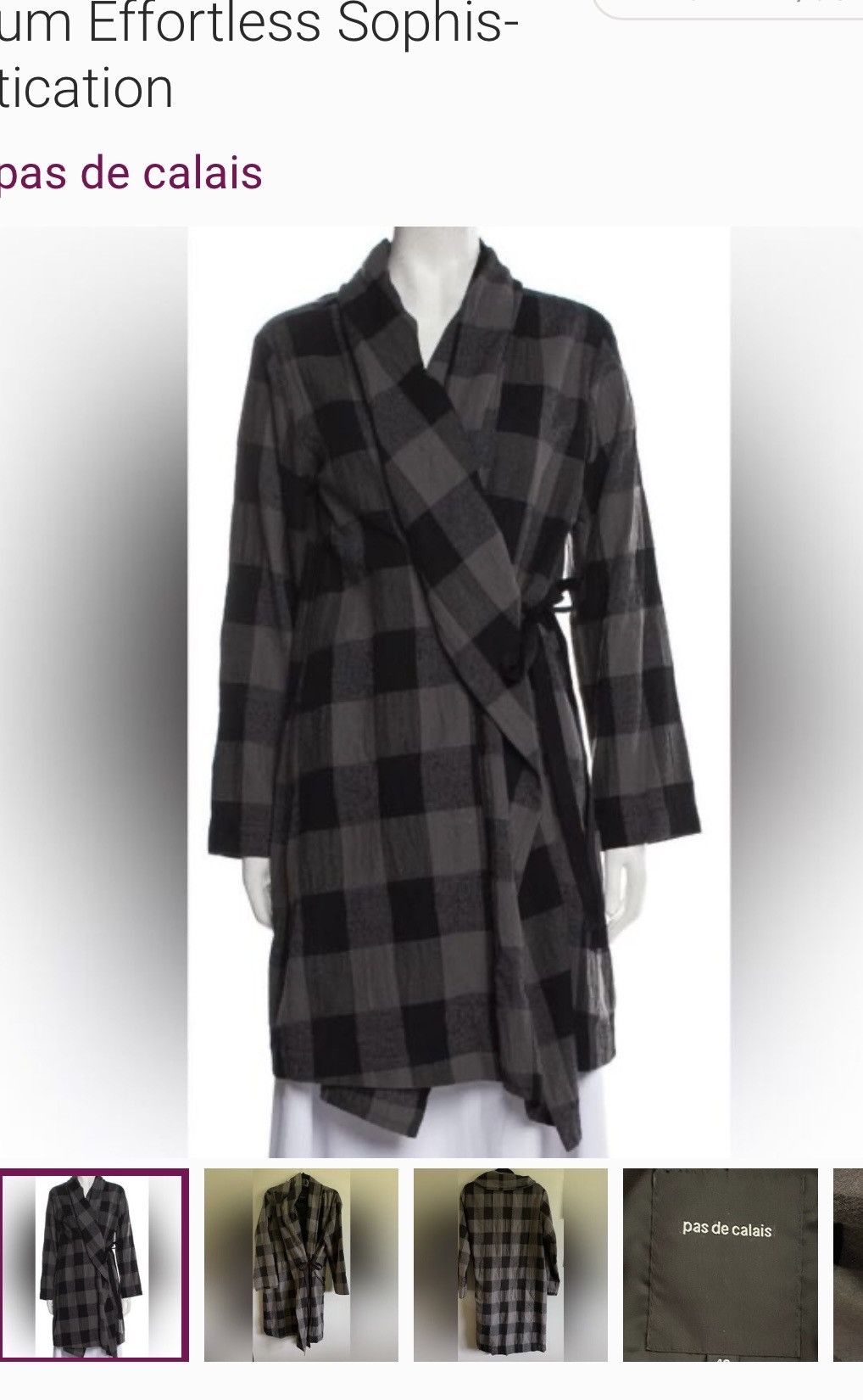 Pas de Calais Lightweight Pas de Calais jacket Size XS / US 0-2 / IT 36-38 - 2 Thumbnail