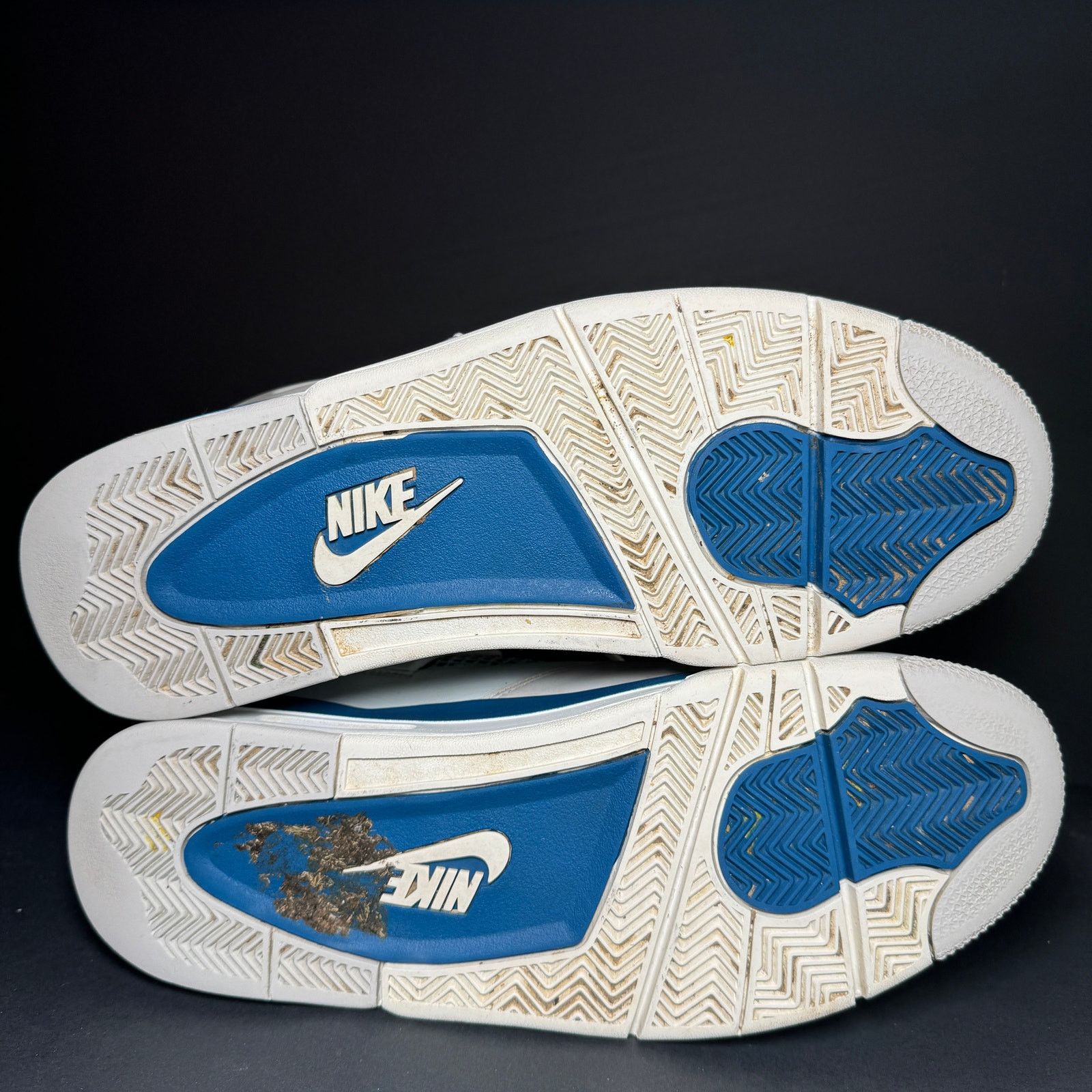 Jordan Brand × Nike Size 13 - Air Jordan 4 Retro Military Blue 2024 Men's Shoes Size US 13 / EU 46 - 8 Thumbnail