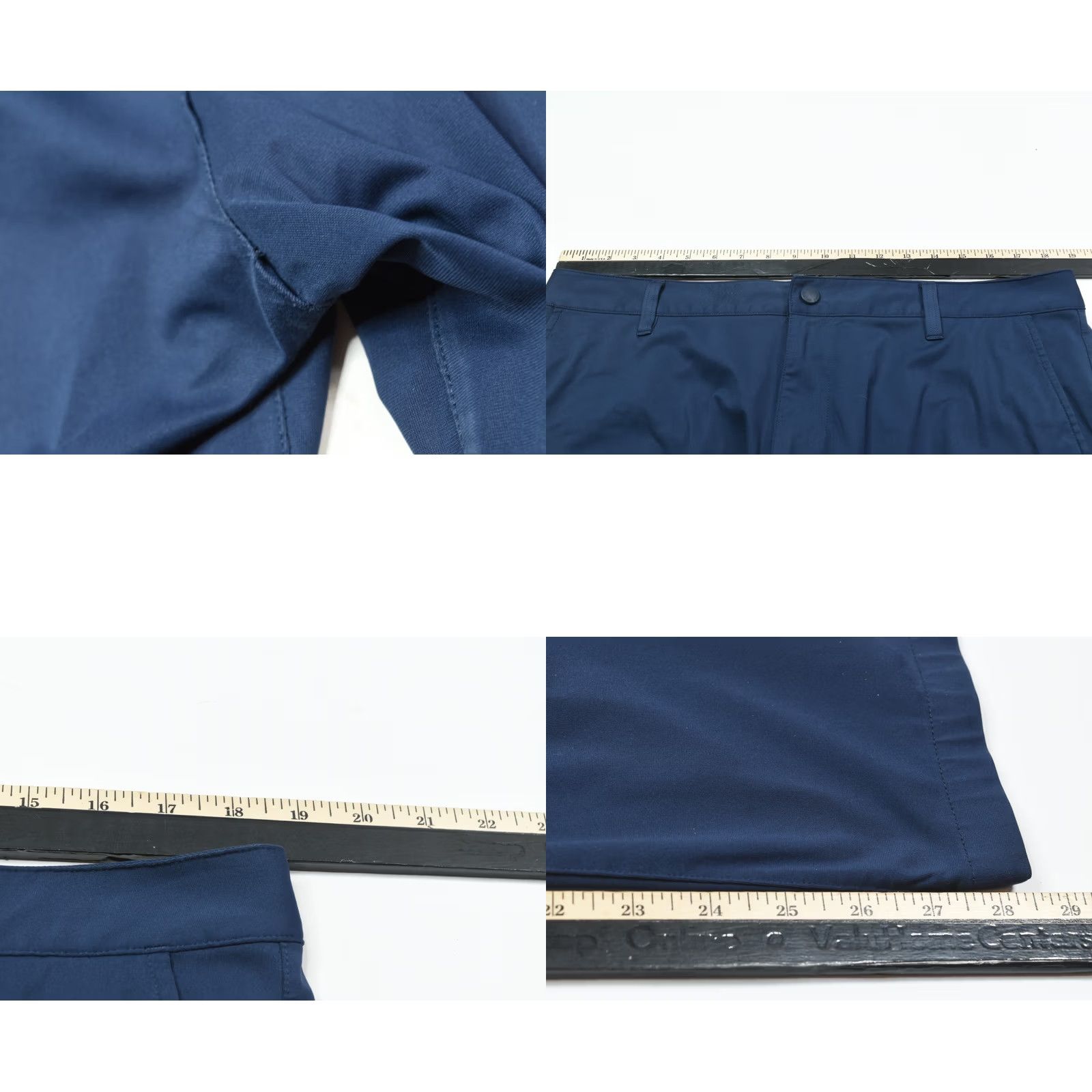 Rhone Rhone Mens Pants 38 Blue Straight Leg Slim Fit Stretch Chino Golf Casual Business Travel Size US 38 / EU 54 - 8 Thumbnail