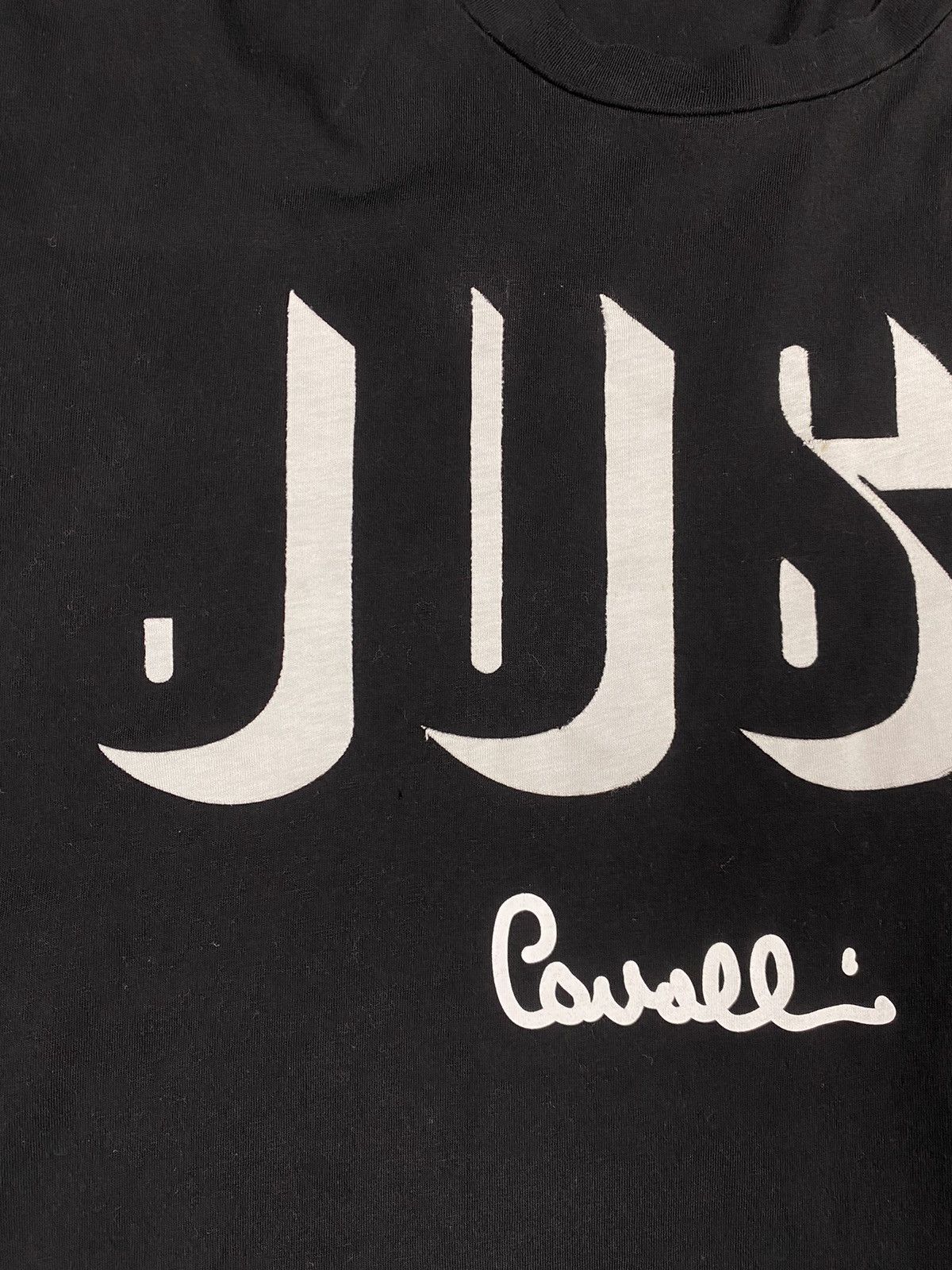 Just Cavalli Just Cavalli Designer Big Logo Tee T Shirt Size US L / EU 52-54 / 3 - 6 Thumbnail
