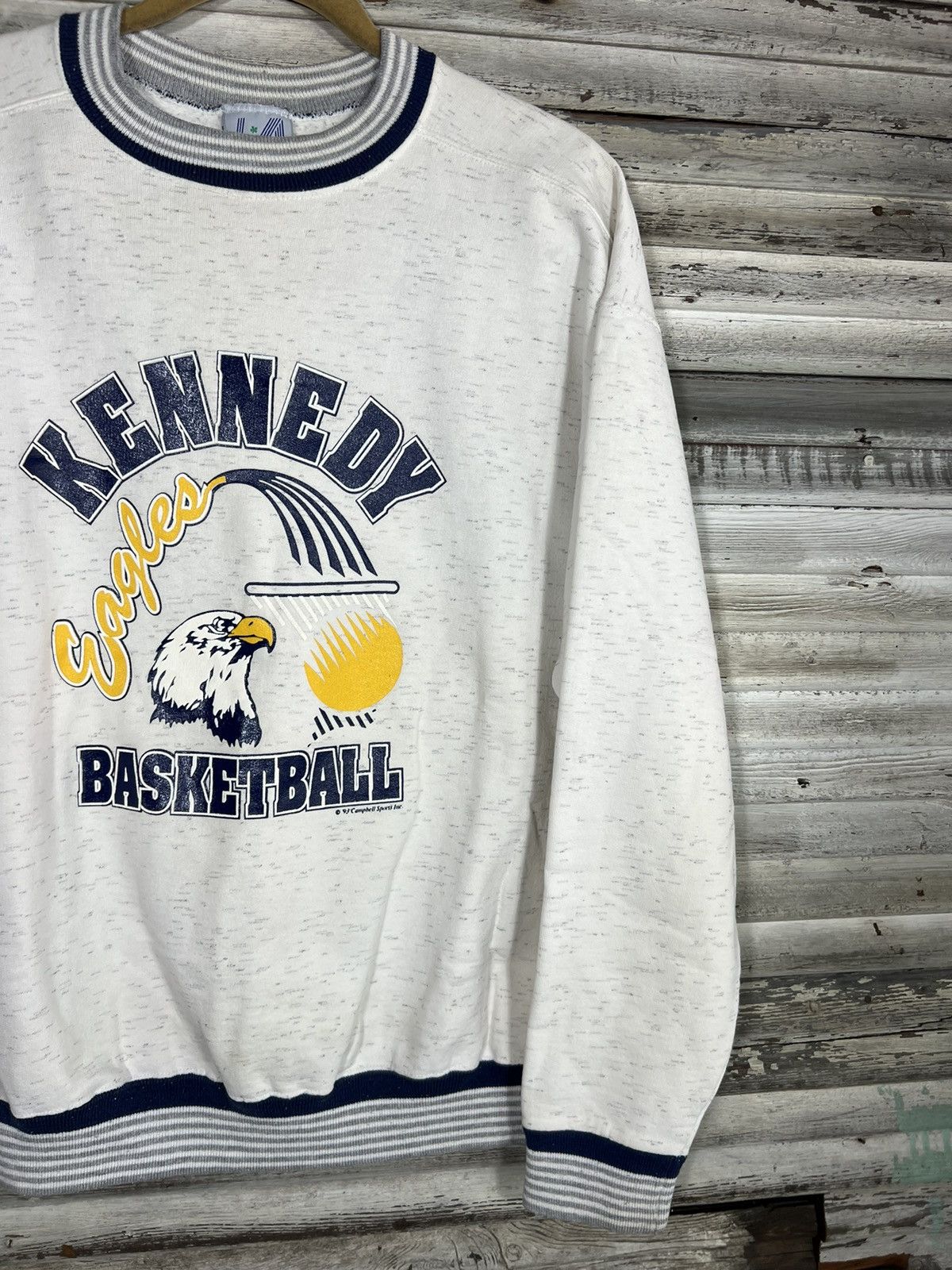 Vintage Vintage 1990s Sweatshirt Size US L / EU 52-54 / 3 - 3 Thumbnail