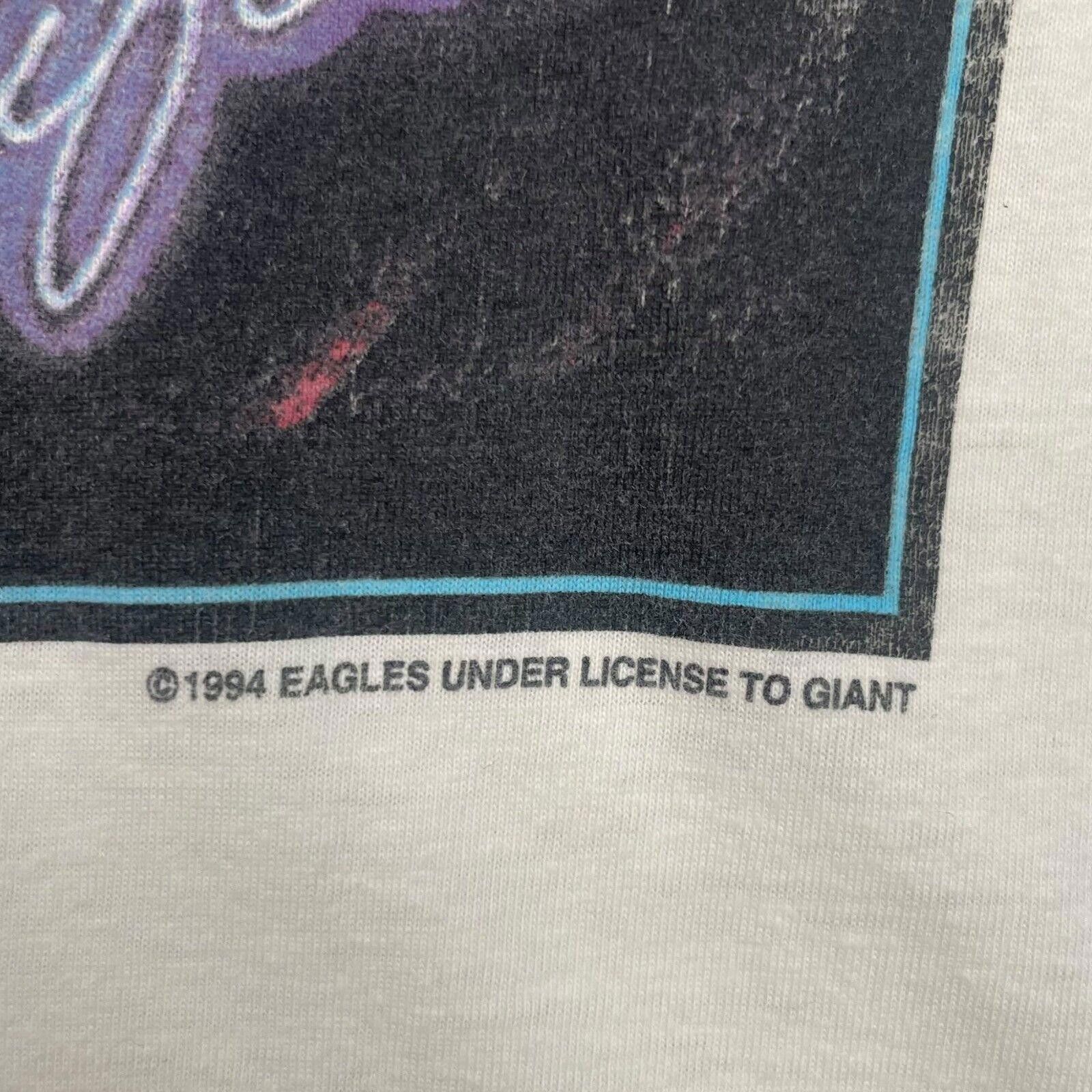 Designer Vintage 1996 Eagles Hotel California Single Stitch Tee Size US XL / EU 56 / 4 - 5 Thumbnail