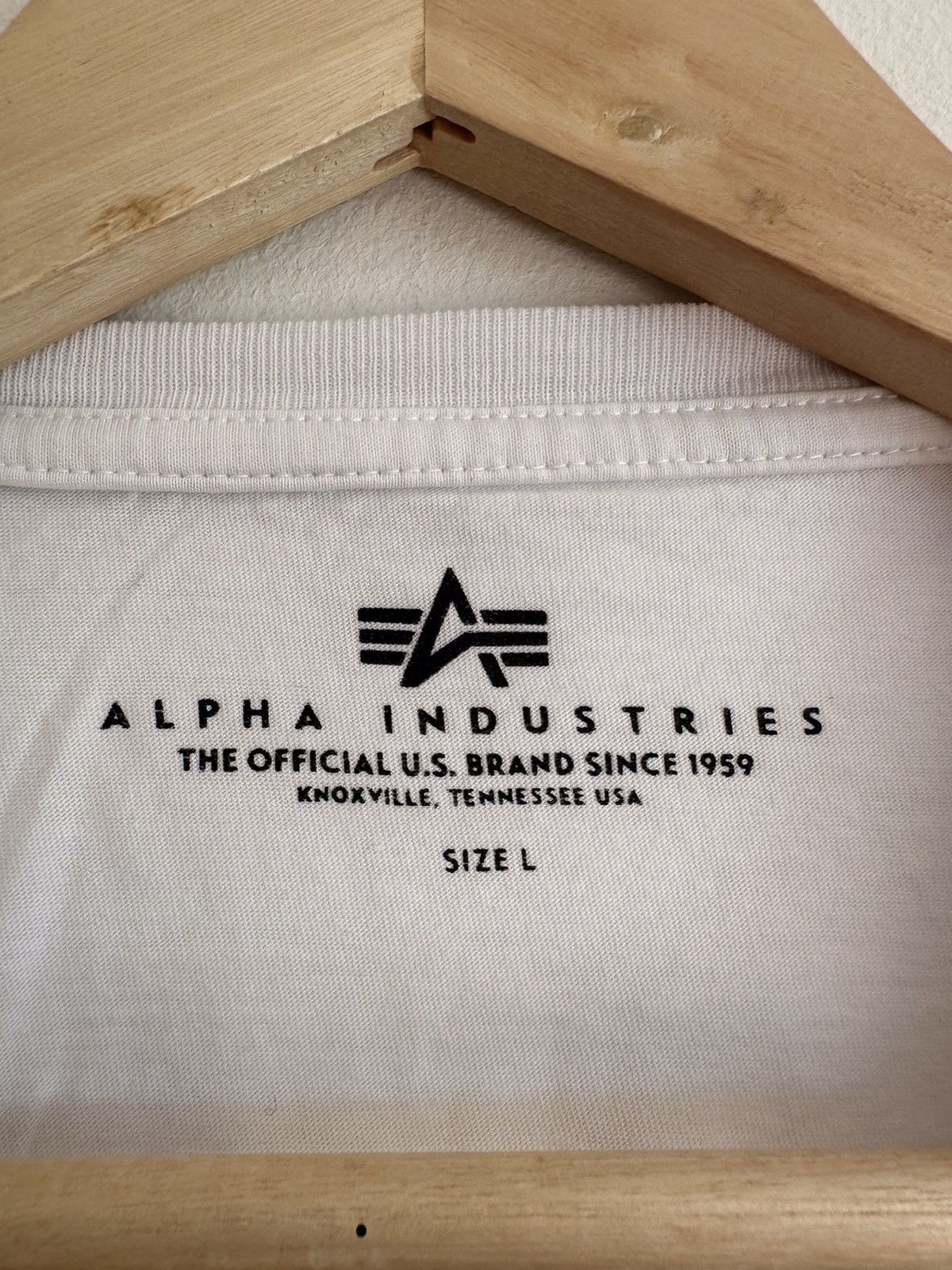 Alpha Industries Alpha Industries classic Big logo tee Size US M / EU 48-50 / 2 - 3 Thumbnail