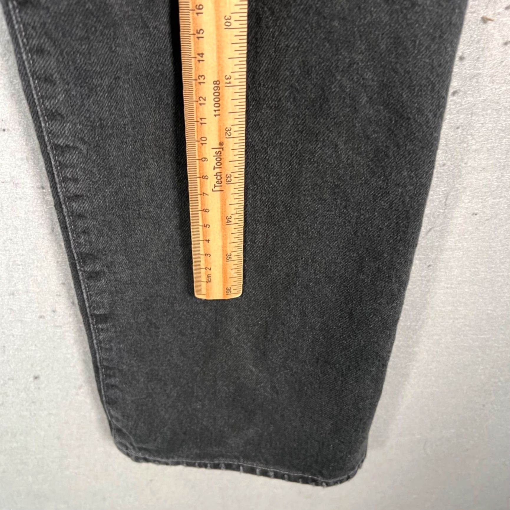 Polo Ralph Lauren Polo Ralph Lauren Mens Jeans 34x32 Black Denim Straight Cotton Jeans 5-Pocket Logo Vintage No Size US S / EU 44-46 / 1 - 7 Thumbnail