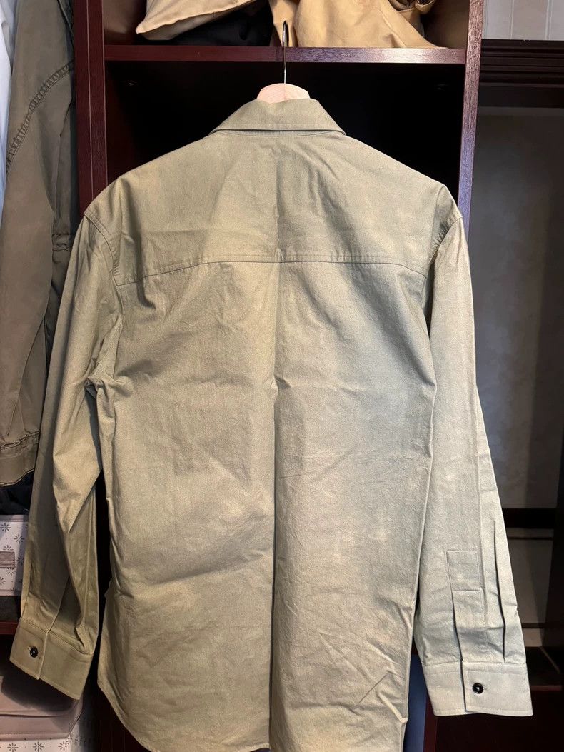Jil Sander Jil Sander Minimalist Light Green Iron Label Shirt Size M / US 6-8 / IT 42-44 - 3 Thumbnail