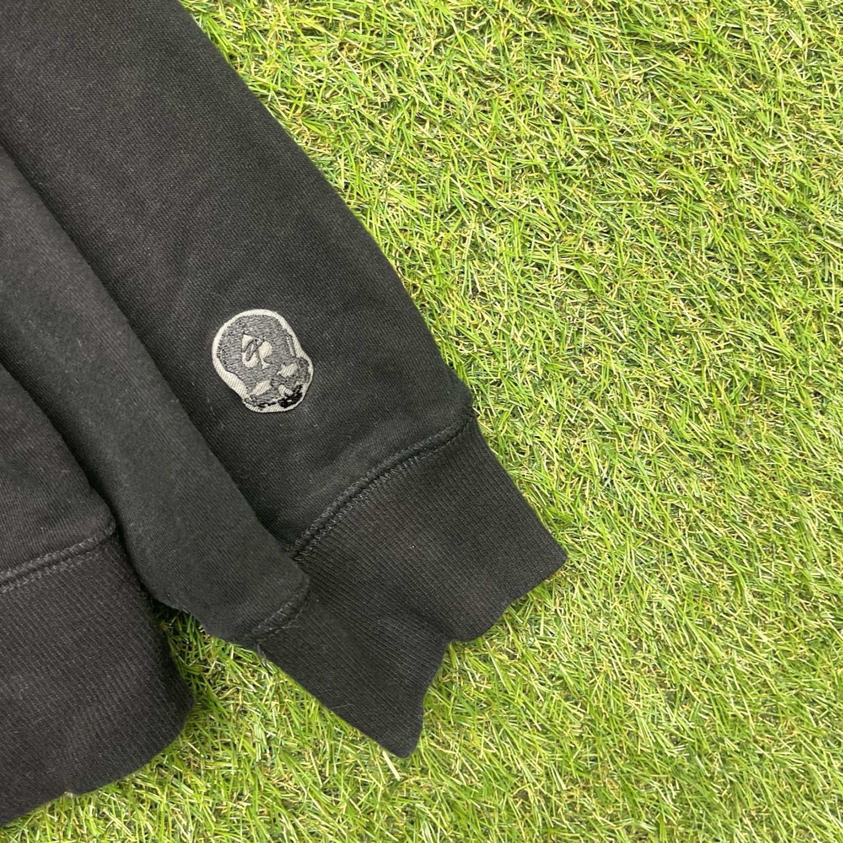 Vintage Zero Foxtrot Sweatshirt Mens XL Black Crewneck Pullover Fleece Sweater Military Size US XL / EU 56 / 4 - 4 Thumbnail