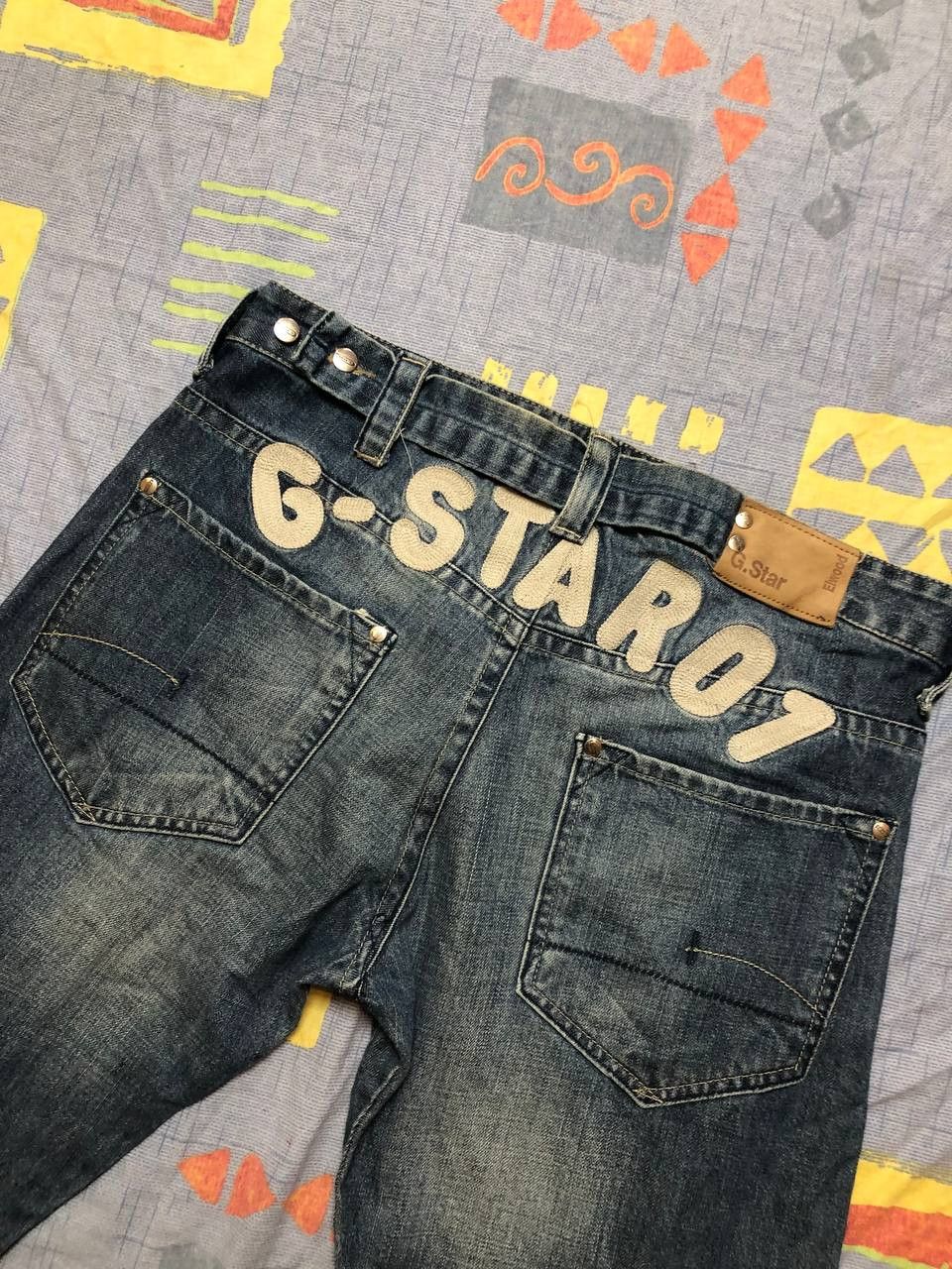 G-Star streetwear jeans denim pants G-Star Raw big logo vintage Size US 30 / EU 46 - 10 Thumbnail