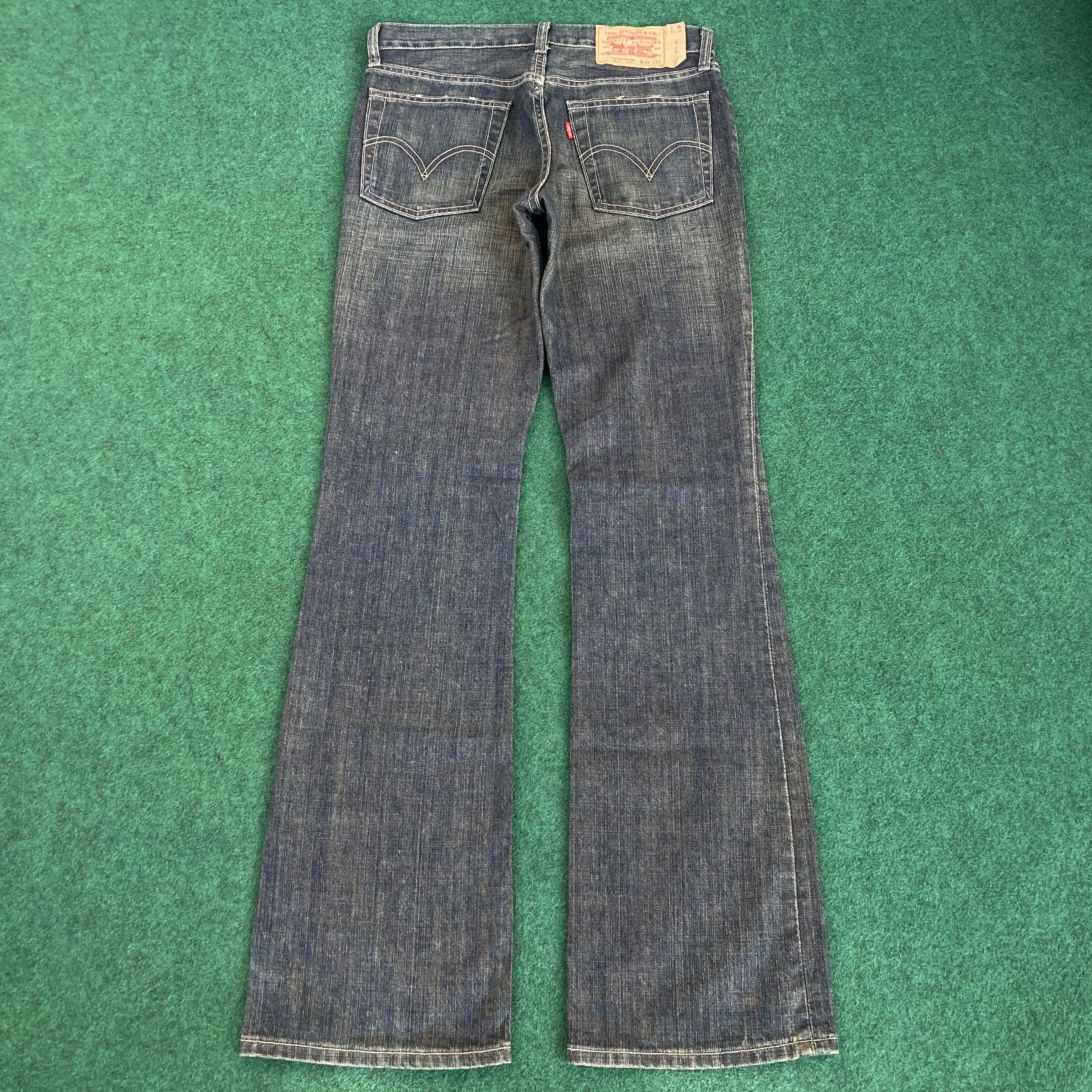 Levi's 29x33.5 Vtg Levis 517 Denim Flared Bootcut Sz 29 Faded Jeans Size US 29 - 16 Thumbnail