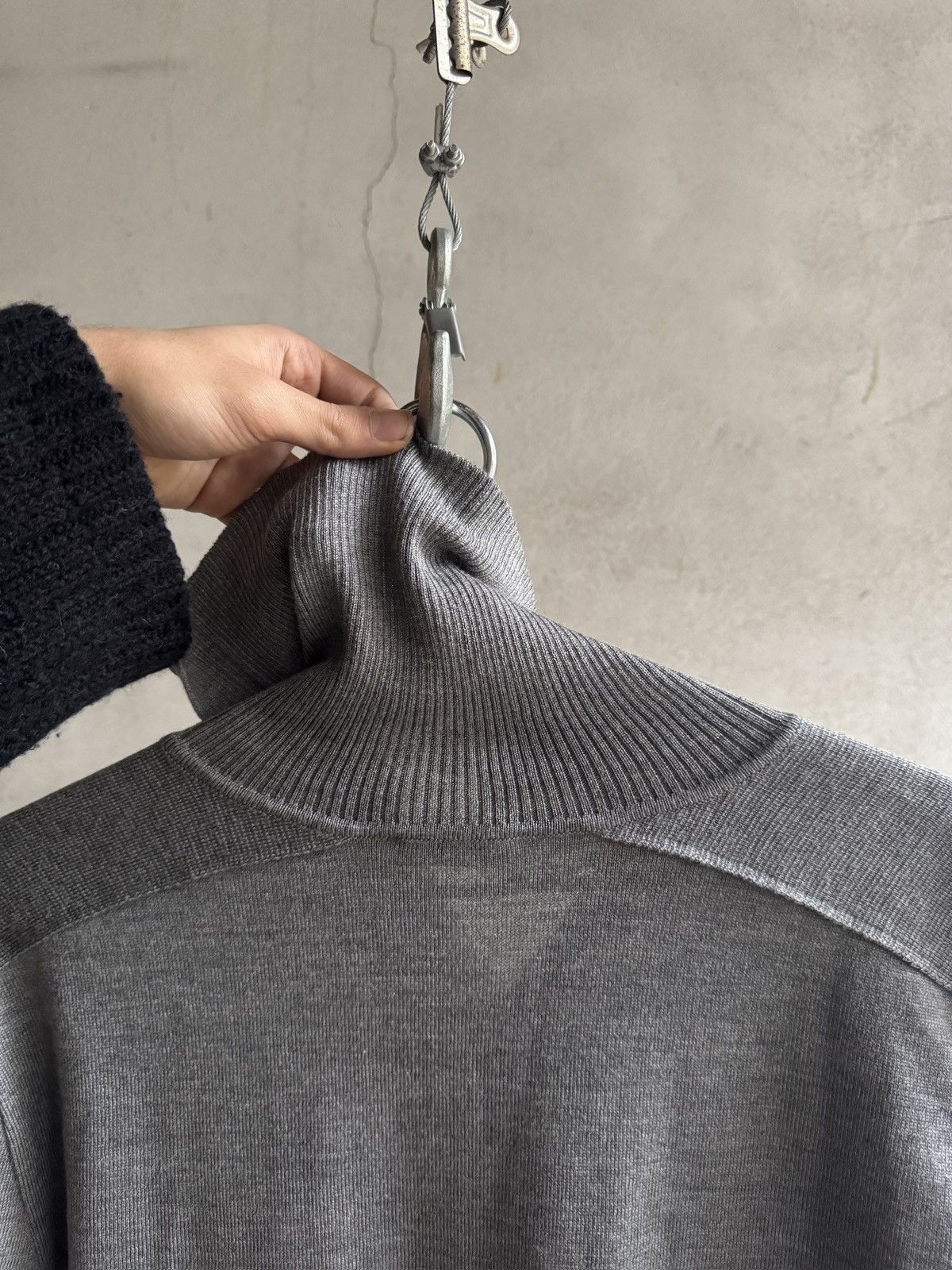 Balenciaga Early 2000s Balenciaga Military High Collar Cardigan Size US M / EU 48-50 / 2 - 17 Thumbnail