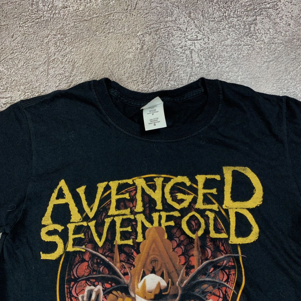 Vintage Vintage 90s Avenged Sevenfold Band Tee Graphic Grunge Slim S Size US S / EU 44-46 / 1 - 4 Thumbnail