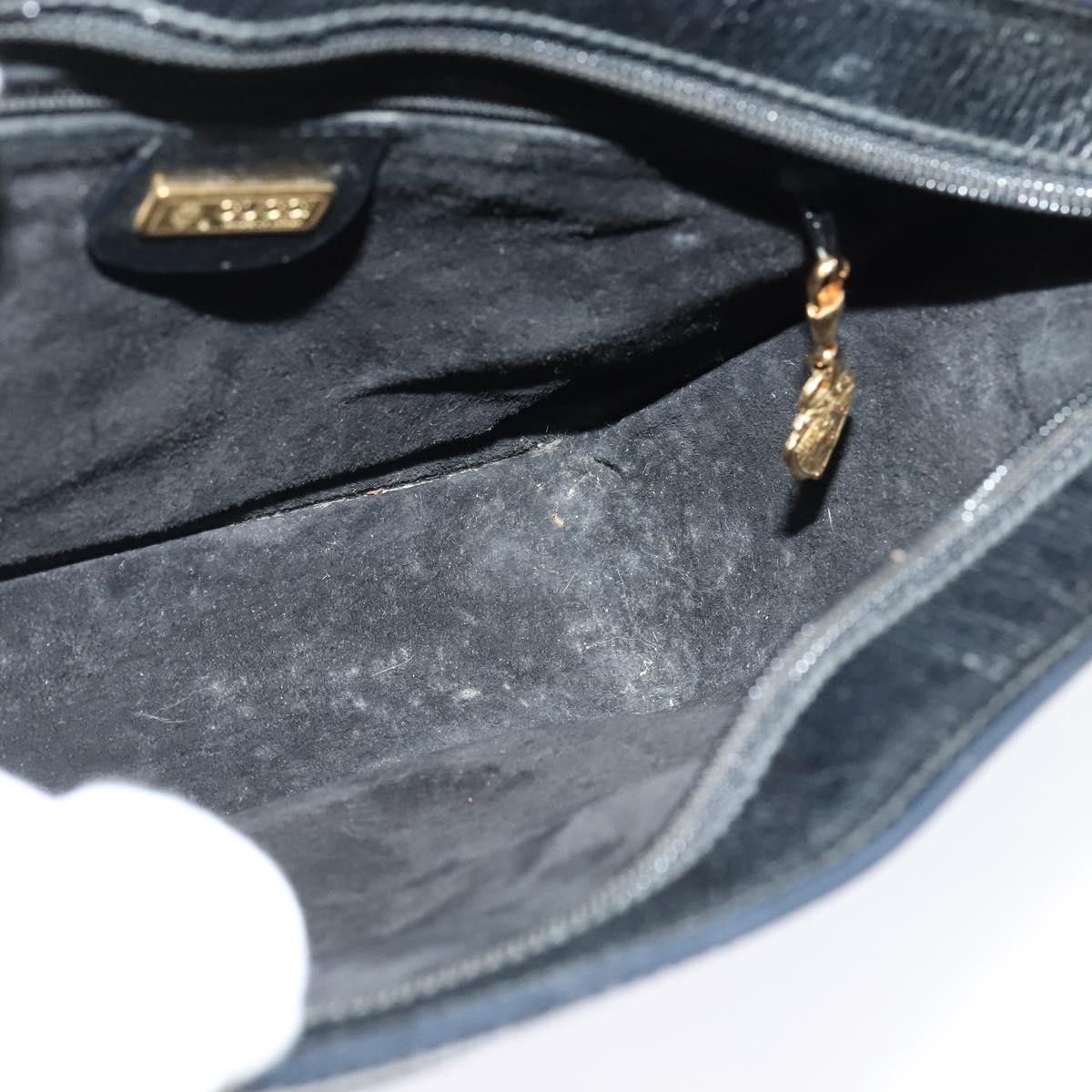 Gucci GUCCI Shoulder Bag Leather Black Gold 001 256 001 256 Size ONE SIZE - 17 Thumbnail