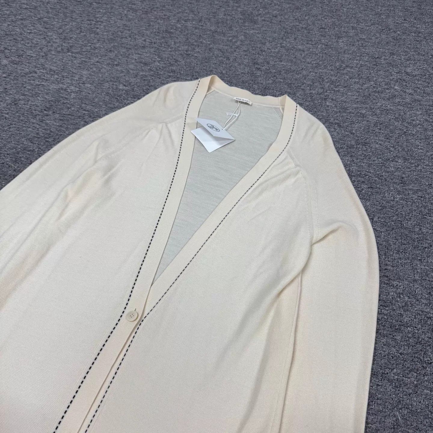 Hermes Hermes long cardigan 100%wool minimalist preppy 36 Size XS / US 0-2 / IT 36-38 - 3 Thumbnail